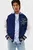 Чоловічий синій бомбер T1 KNITTED VARSITY