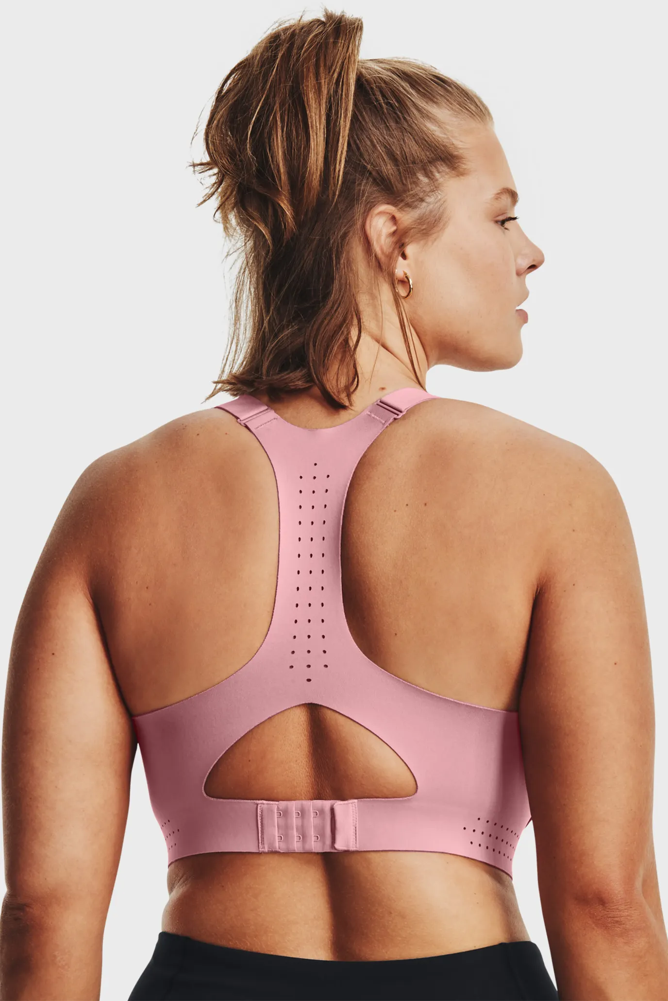 Жіночий рожевий топ UA Uplift High 4