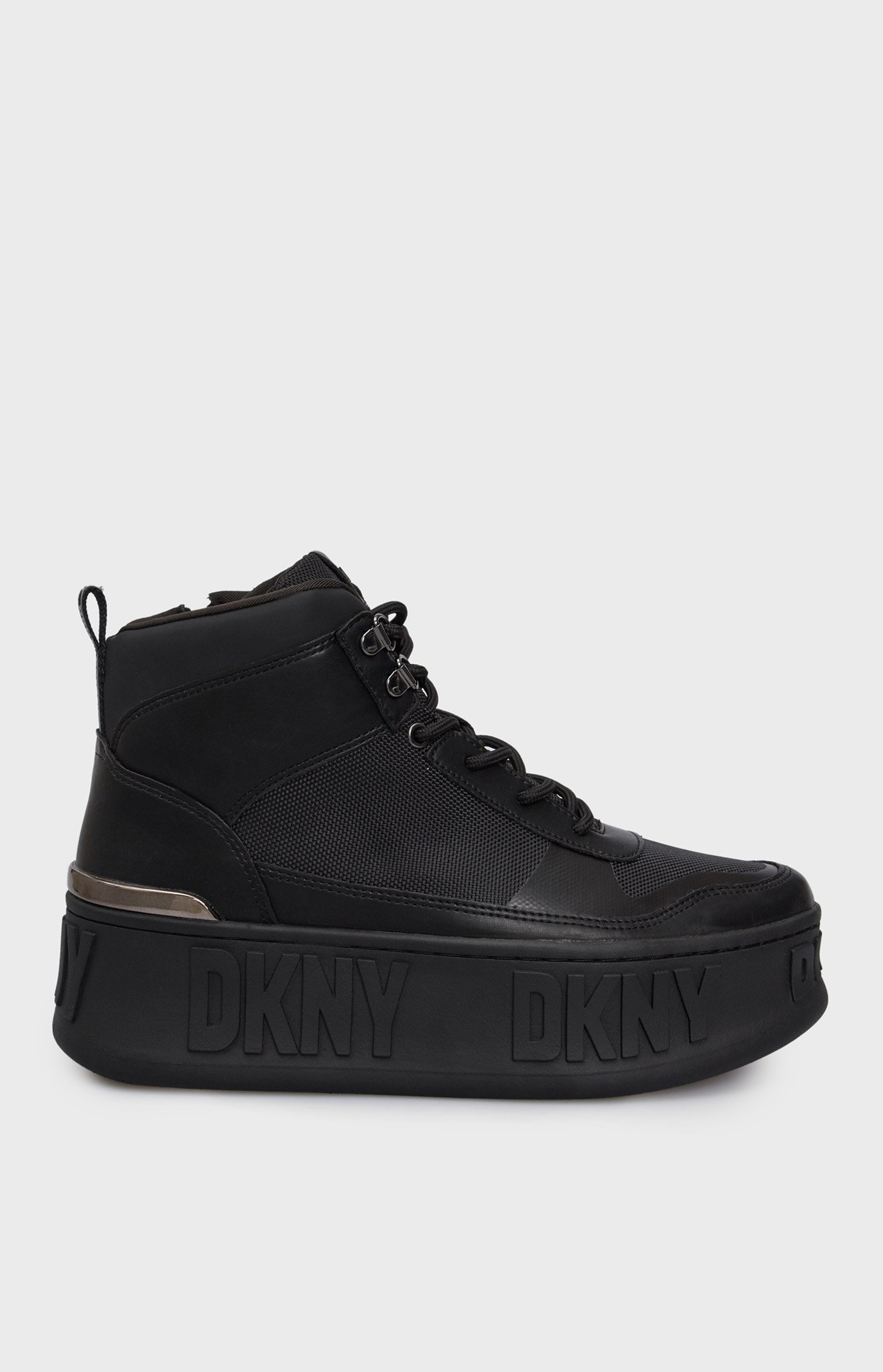 Женские черные хайтопы LAYNE Черный 36 DKNY K3399561 Женские черные хайтопы LAYNE Черный 36 DKNY K3399561
