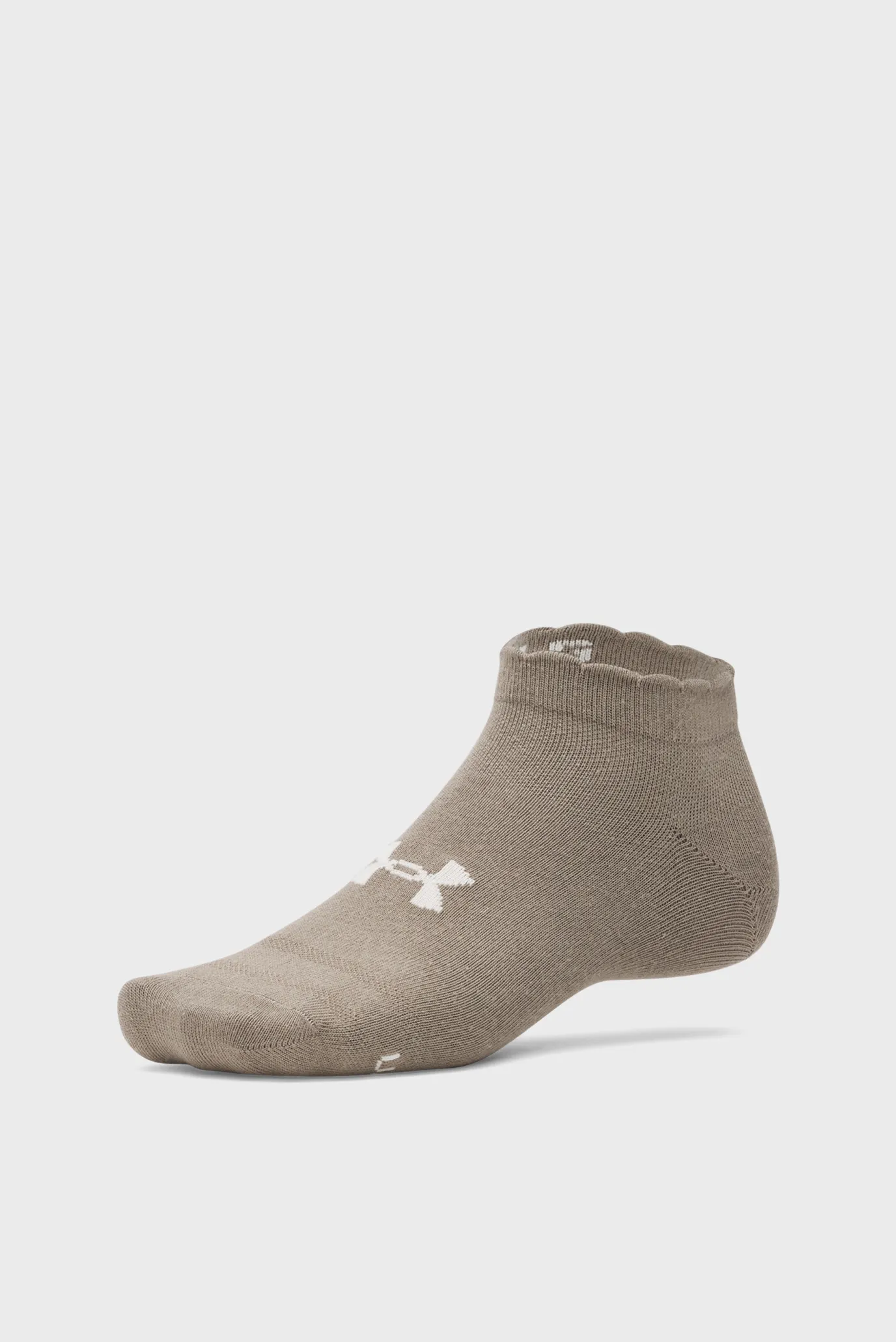 Бежевые носки (6 пар) Unisex UA Essential 6pk Low 2