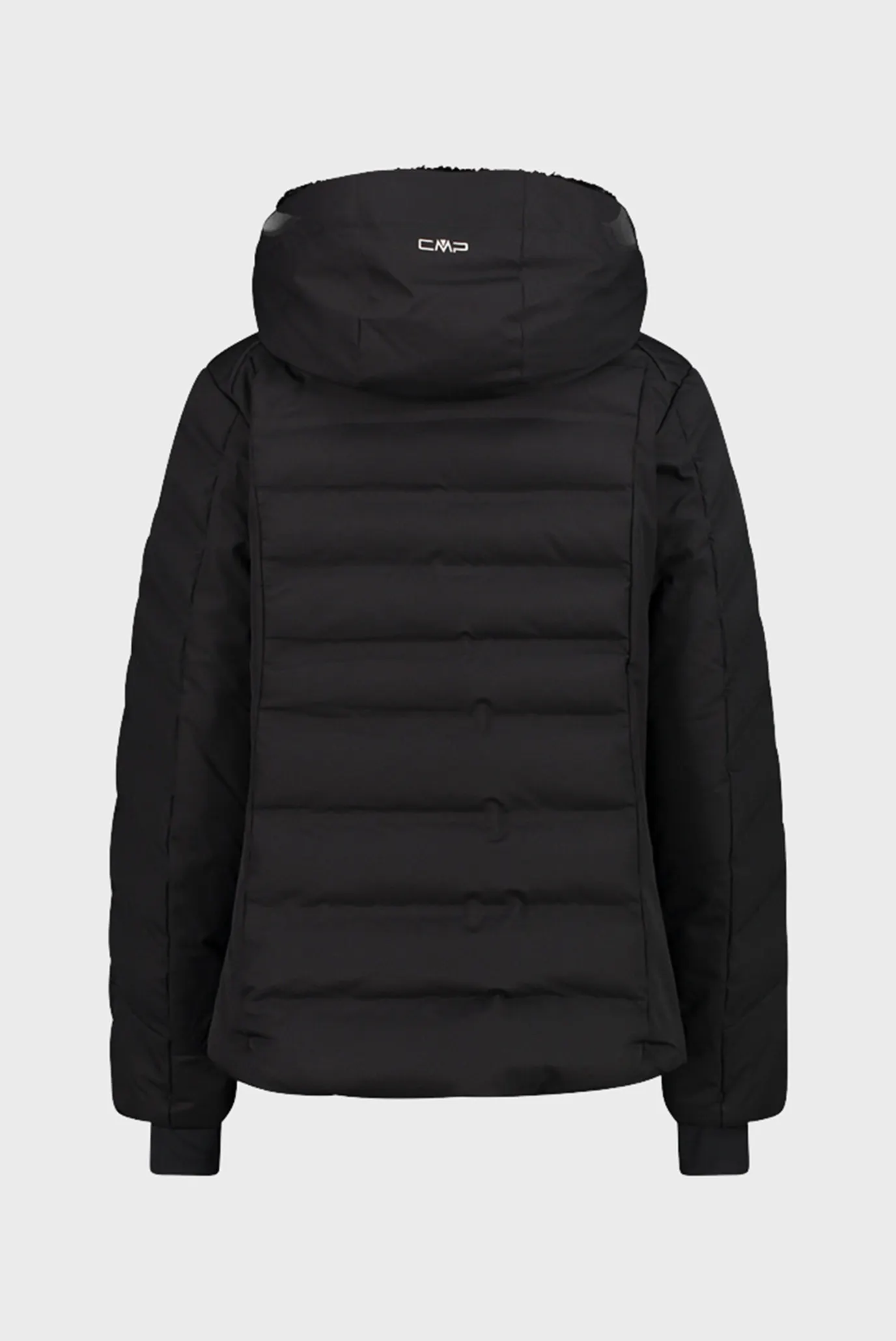 Жіноча чорна куртка FIX HOOD FEEL WARM 2