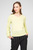 Женский желтый кашемировый пуловер