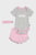 Дитячий комплект одягу (пов'язка, боді, шорти) Minicats Bow Newborn Set Baby