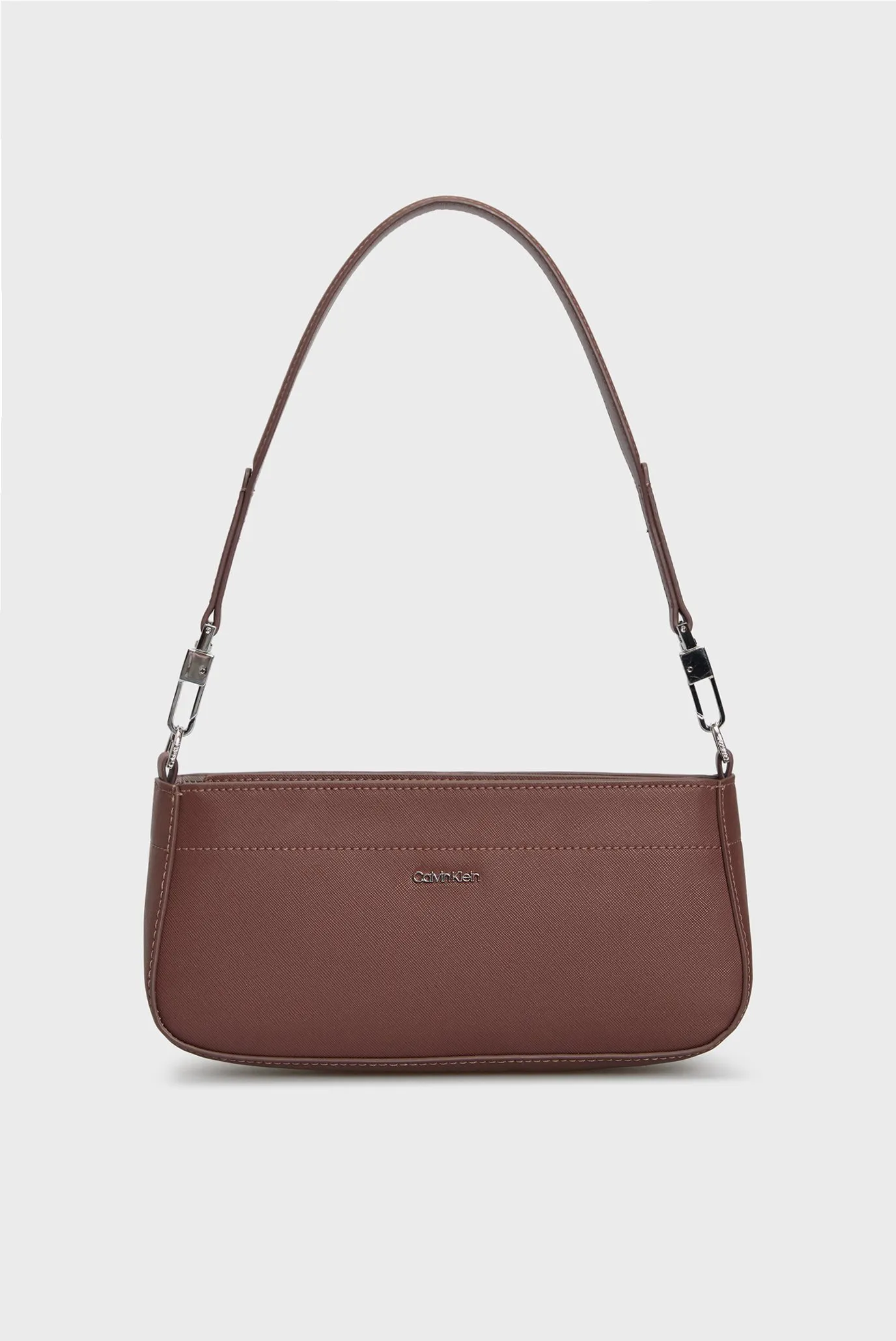 Женская коричневая сумка CK BUSINESS SHOULDER BAG_SAF Calvin Klein