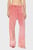 Женские розовые велюровые спортивные брюки P-MARTYN