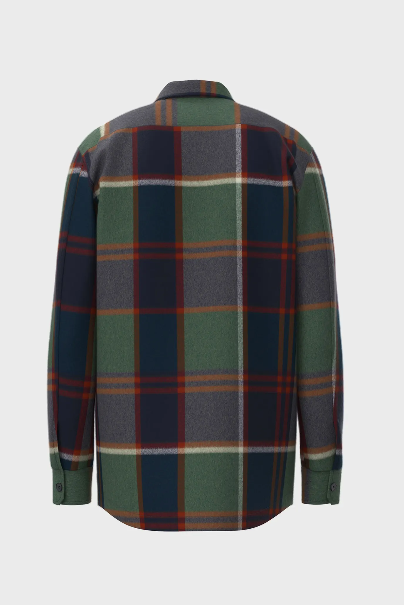 Мужская рубашка в клетку 2