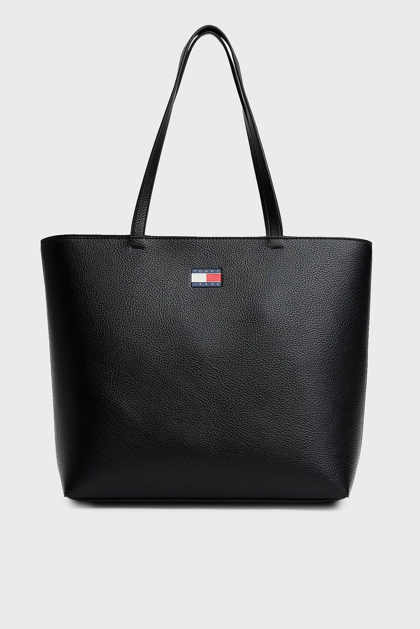Женская черная сумка MUST TOTE Черный ONESIZE Tommy Jeans AW0AW17549 Женская черная сумка MUST TOTE Черный ONESIZE Tommy Jeans AW0AW17549
