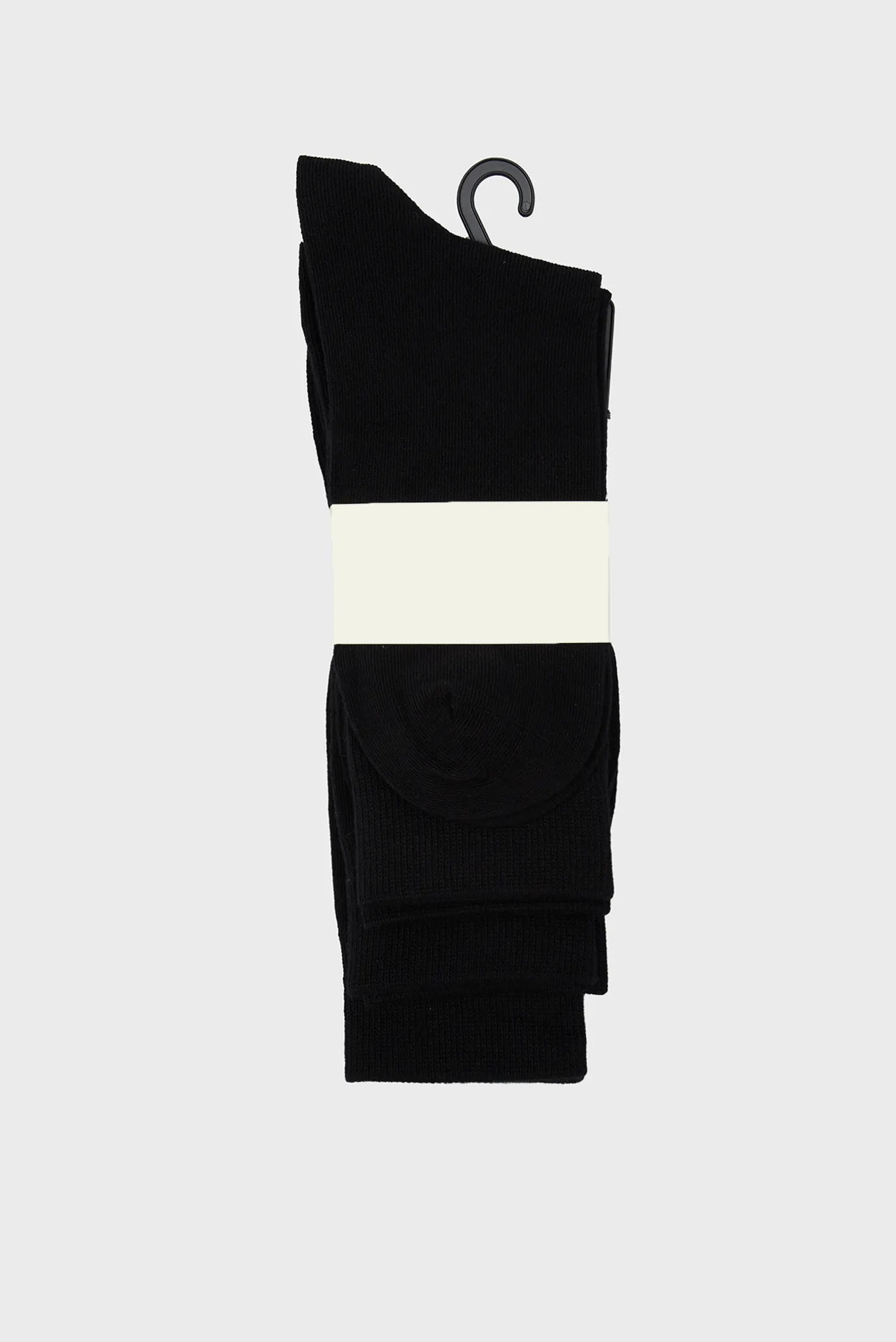 Чоловічі чорні шкарпетки (3 пари) SOFT COTTON 3