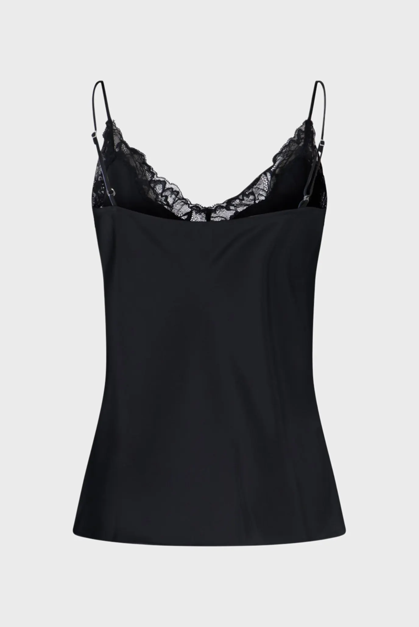 Женский черный топ Cami 7