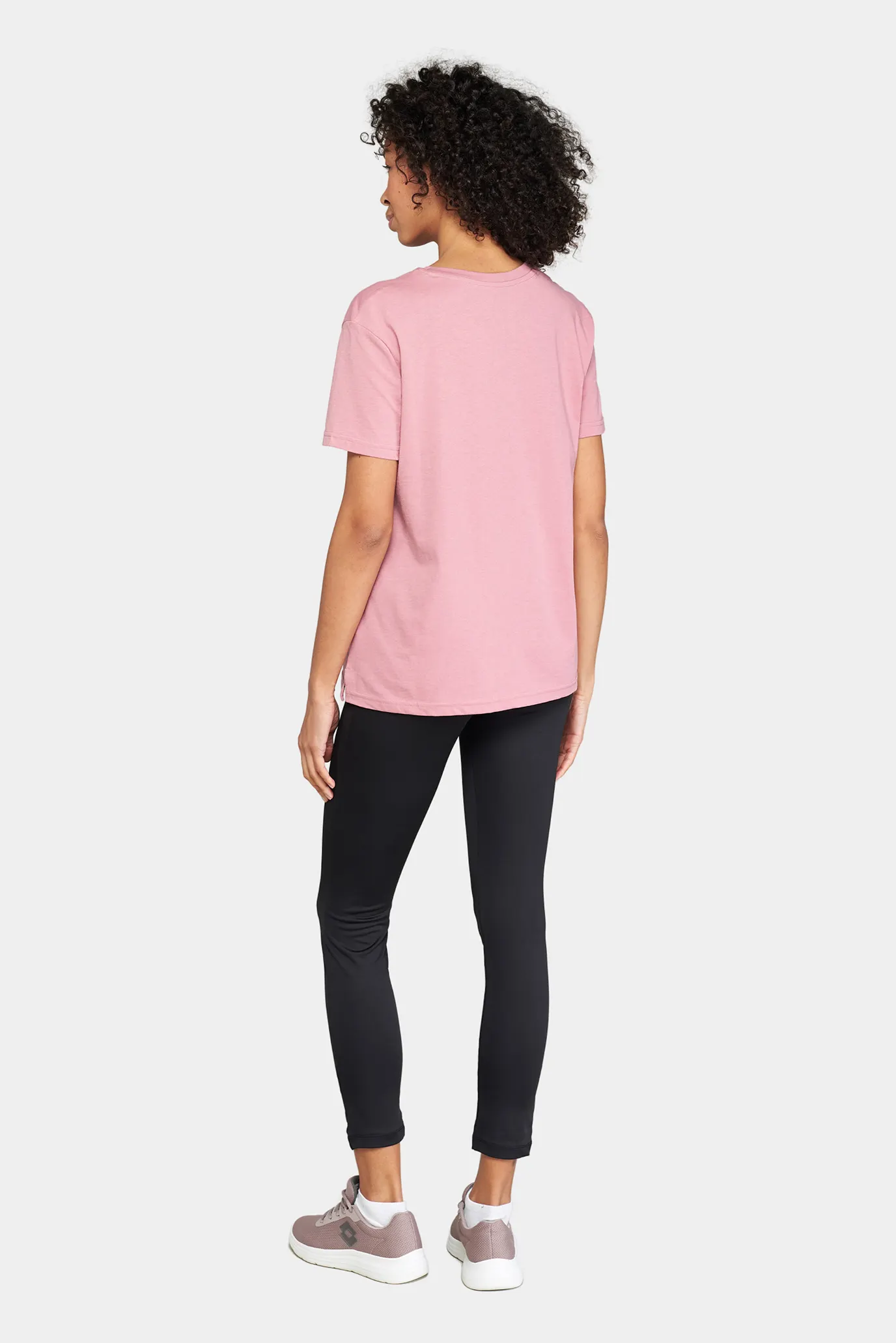 Жіноча рожева футболка SMART W IV TEE 3