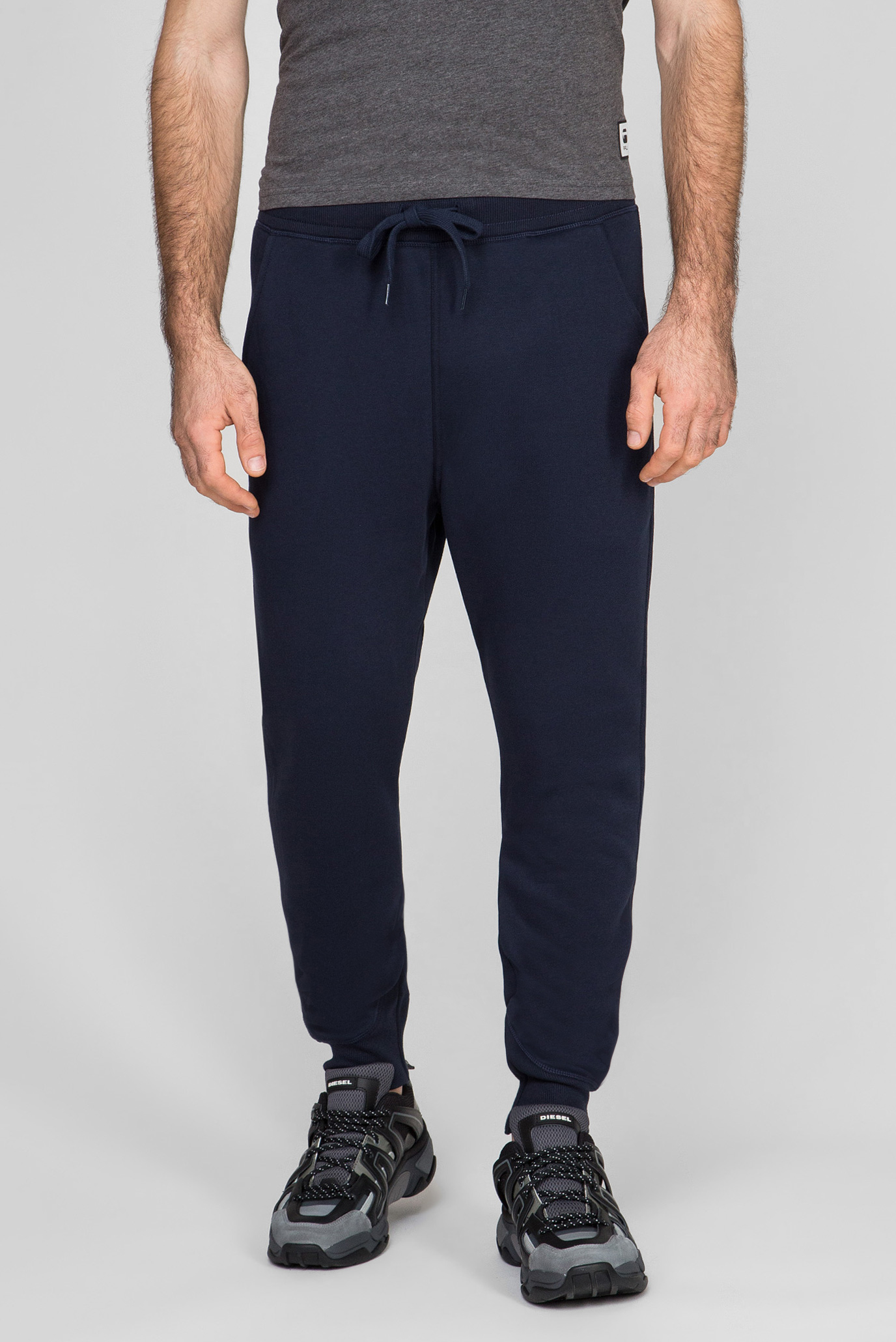 Мужские темно-синие спортивные брюки Premium core type 1