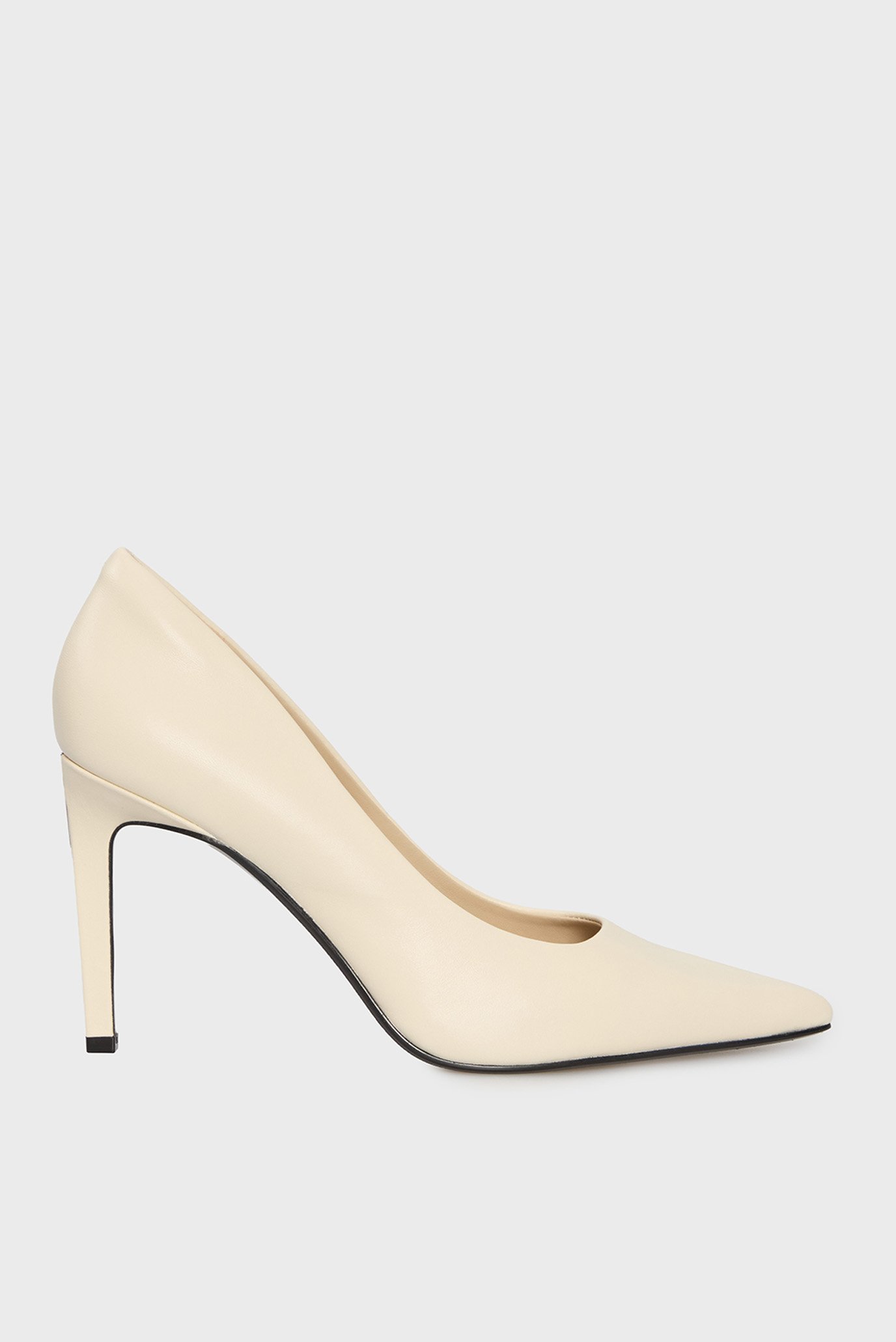 Женские белые кожаные лодочки PUMP 90 Белый 39 Calvin Klein HW0HW02527 Женские белые кожаные лодочки PUMP 90 Белый 39 Calvin Klein HW0HW02527