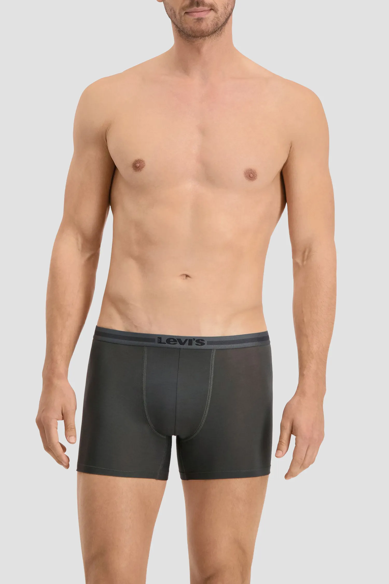 Мужские серые боксеры (2 шт) 2