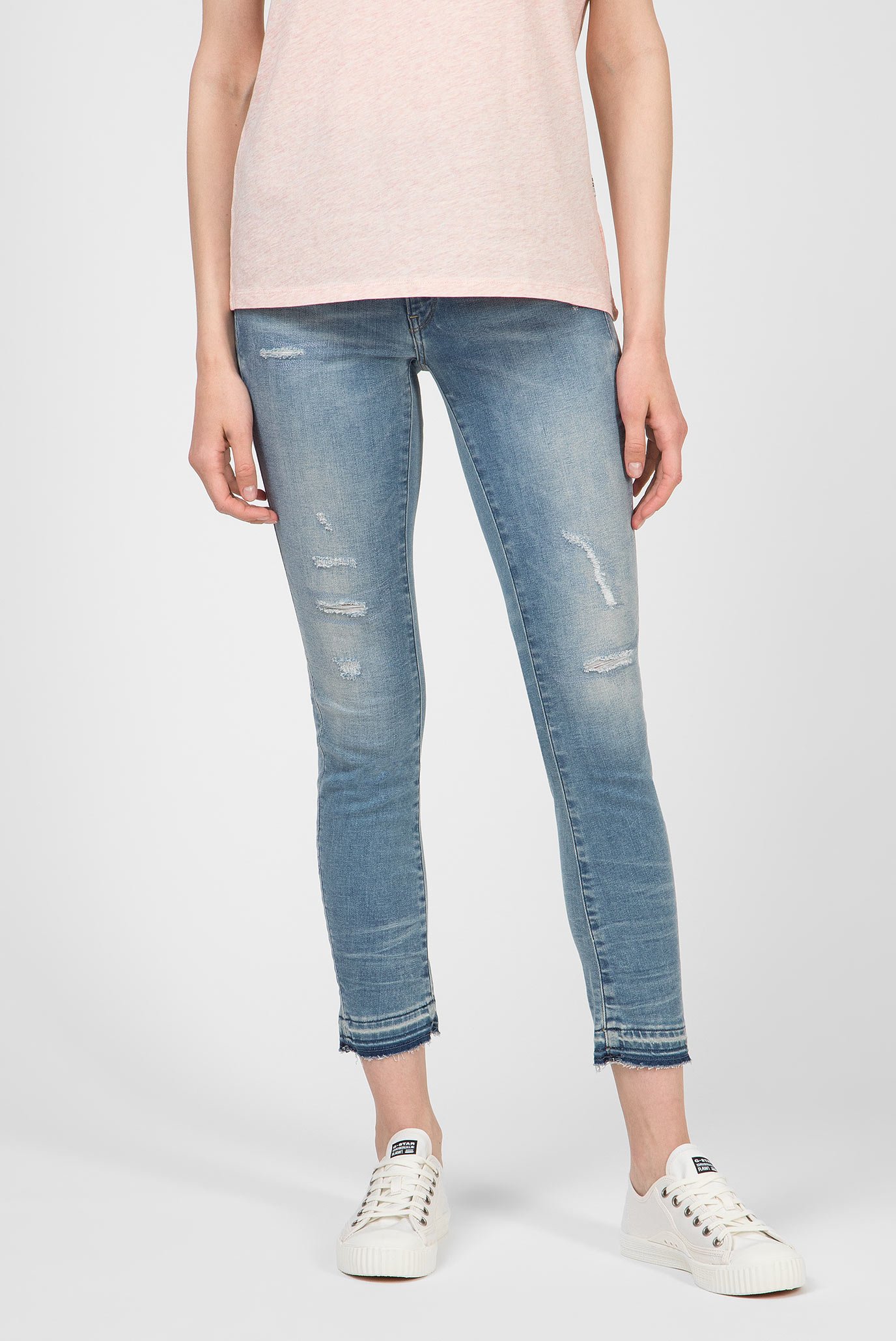 Жіночі блакитні джинси 3301 High Skinny 1