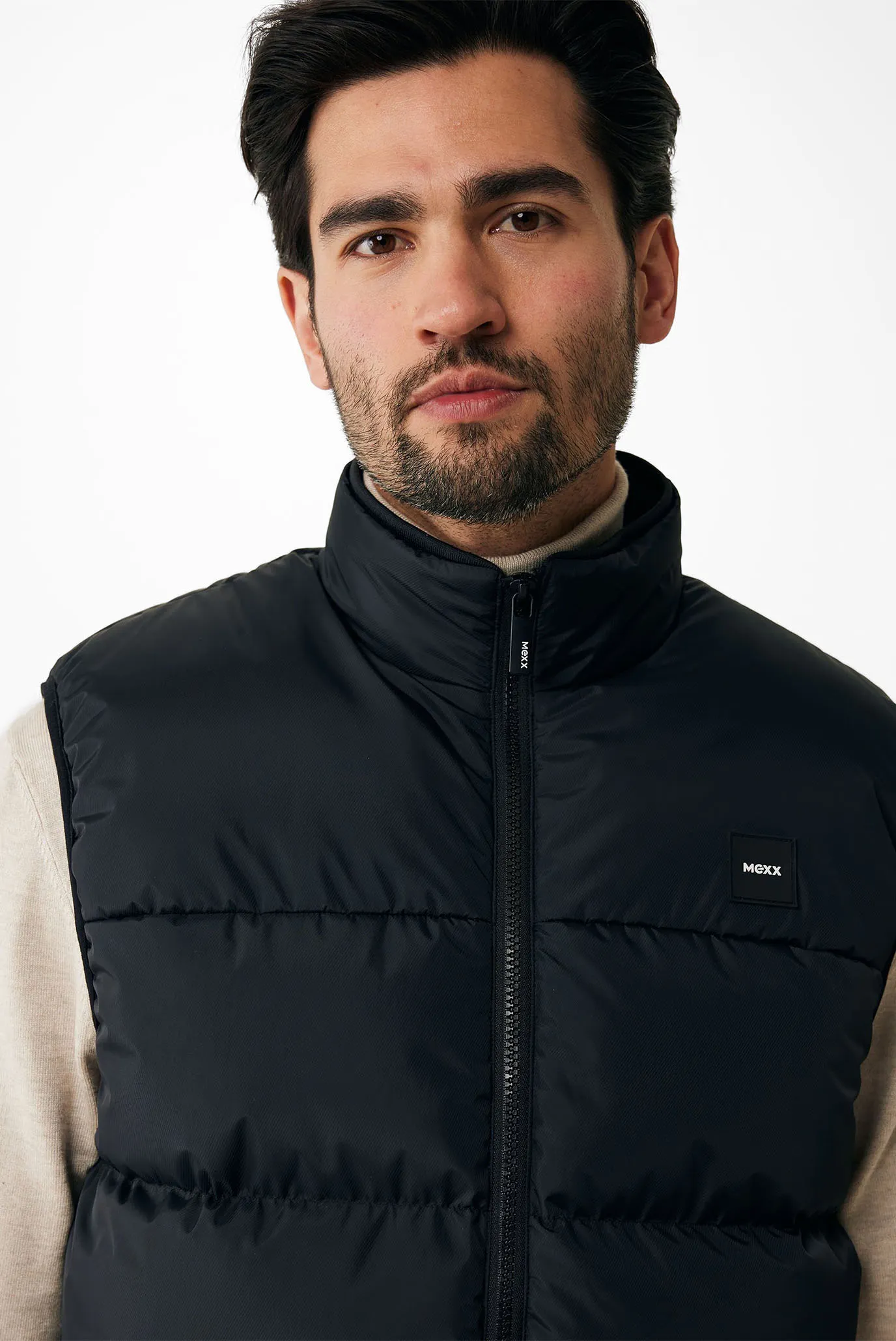 Чоловічий чорний жилет 4