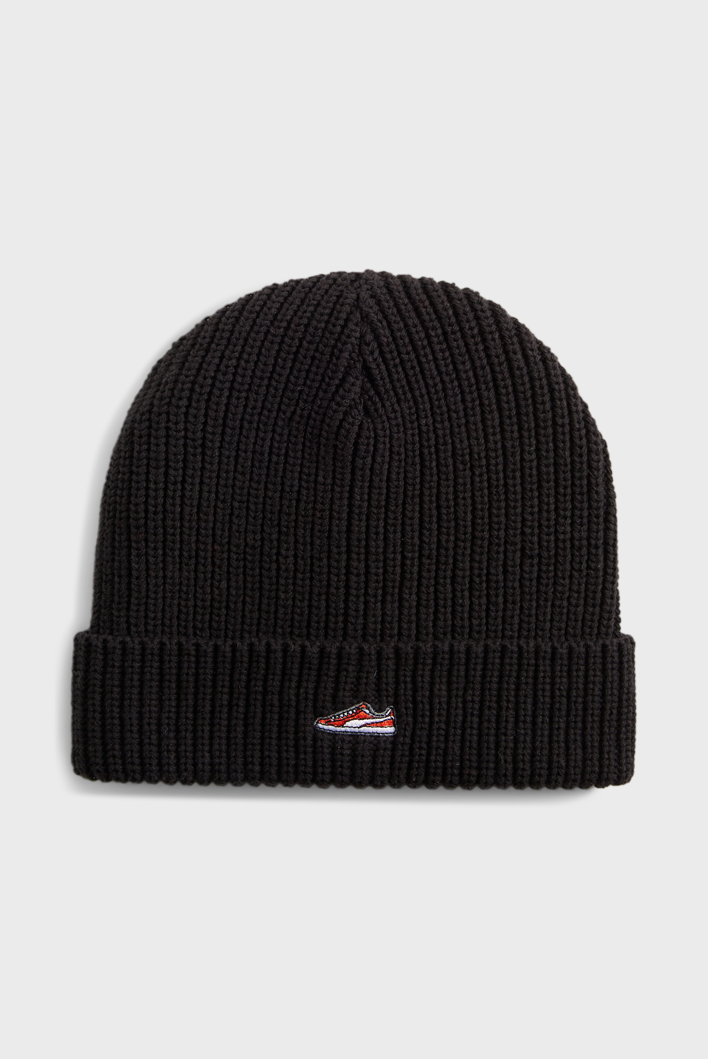 Черная шапка Classics Graphic Short Beanie 1