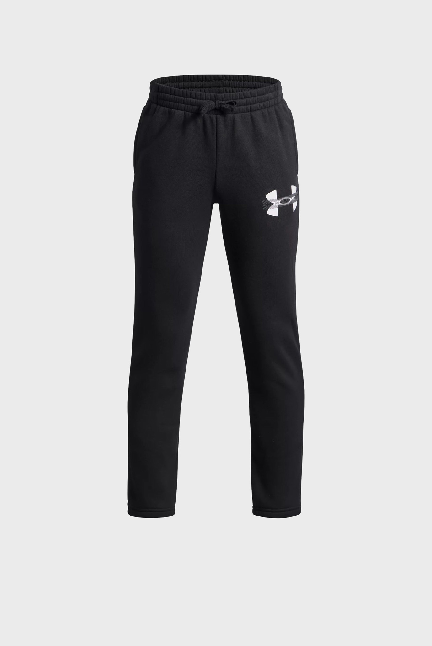 Детские черные спортивные брюки UA Rival Flc Cblck Grphc Jgr Черный 14 Under Armour 6004995-001 Детские черные спортивные брюки UA Rival Flc Cblck Grphc Jgr Черный 14 Under Armour 6004995-001