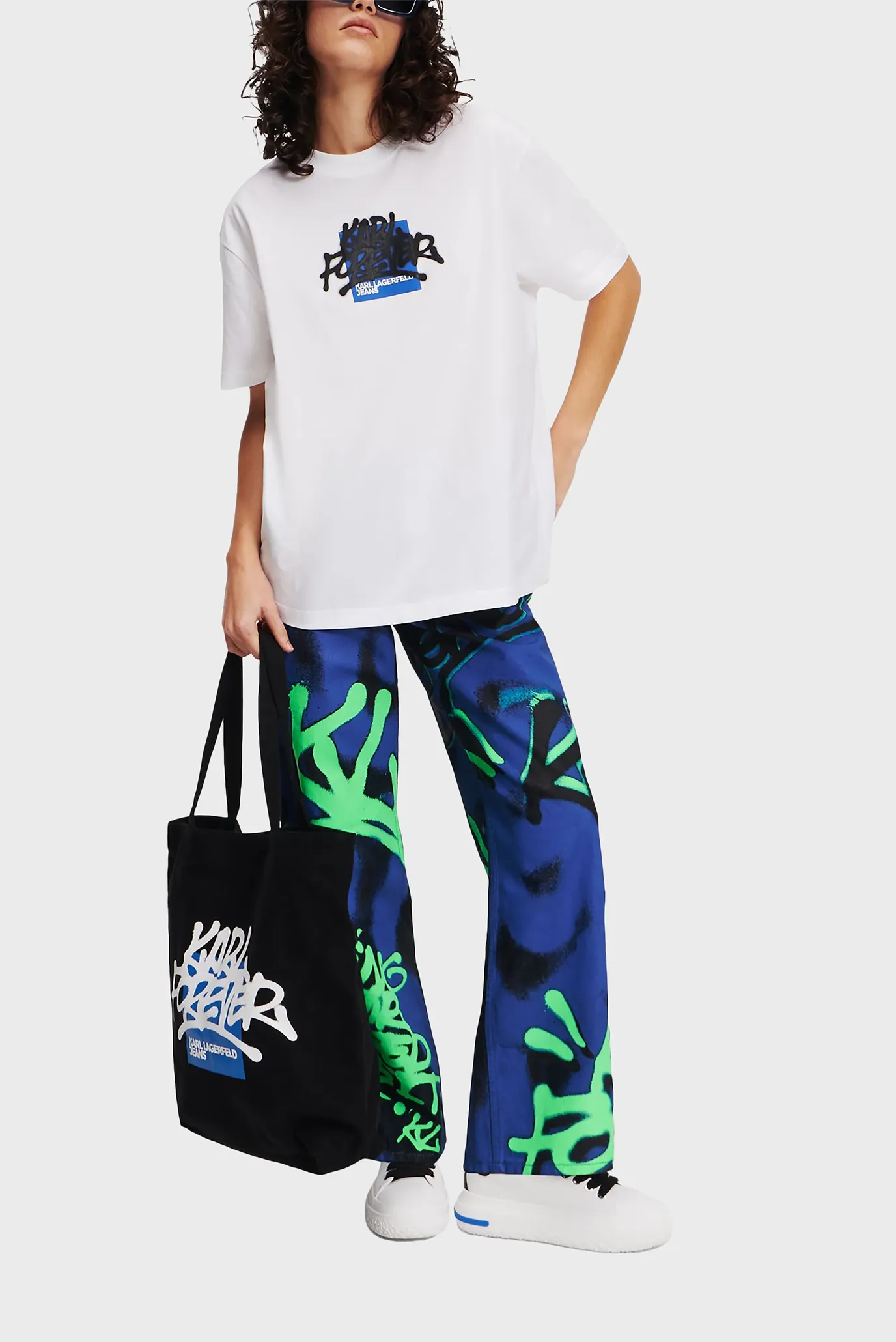 Жіночі джинси з візерунком KLJ X CRAPULE2000 2