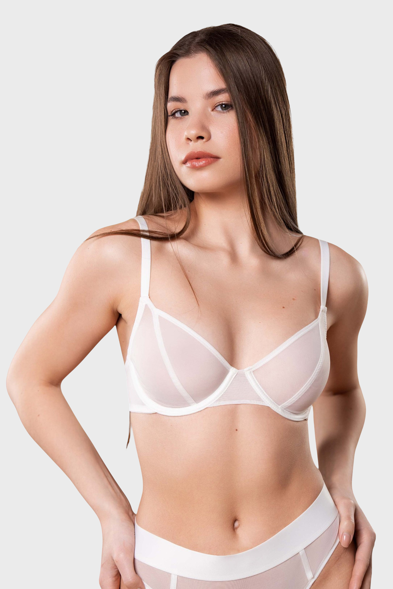 Женский белый бюстгальтер Белый 75E brabrabra SLZ27301077 Женский белый бюстгальтер Белый 75E brabrabra SLZ27301077