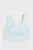 Женский голубой топ PWRbreathe RUN BRA