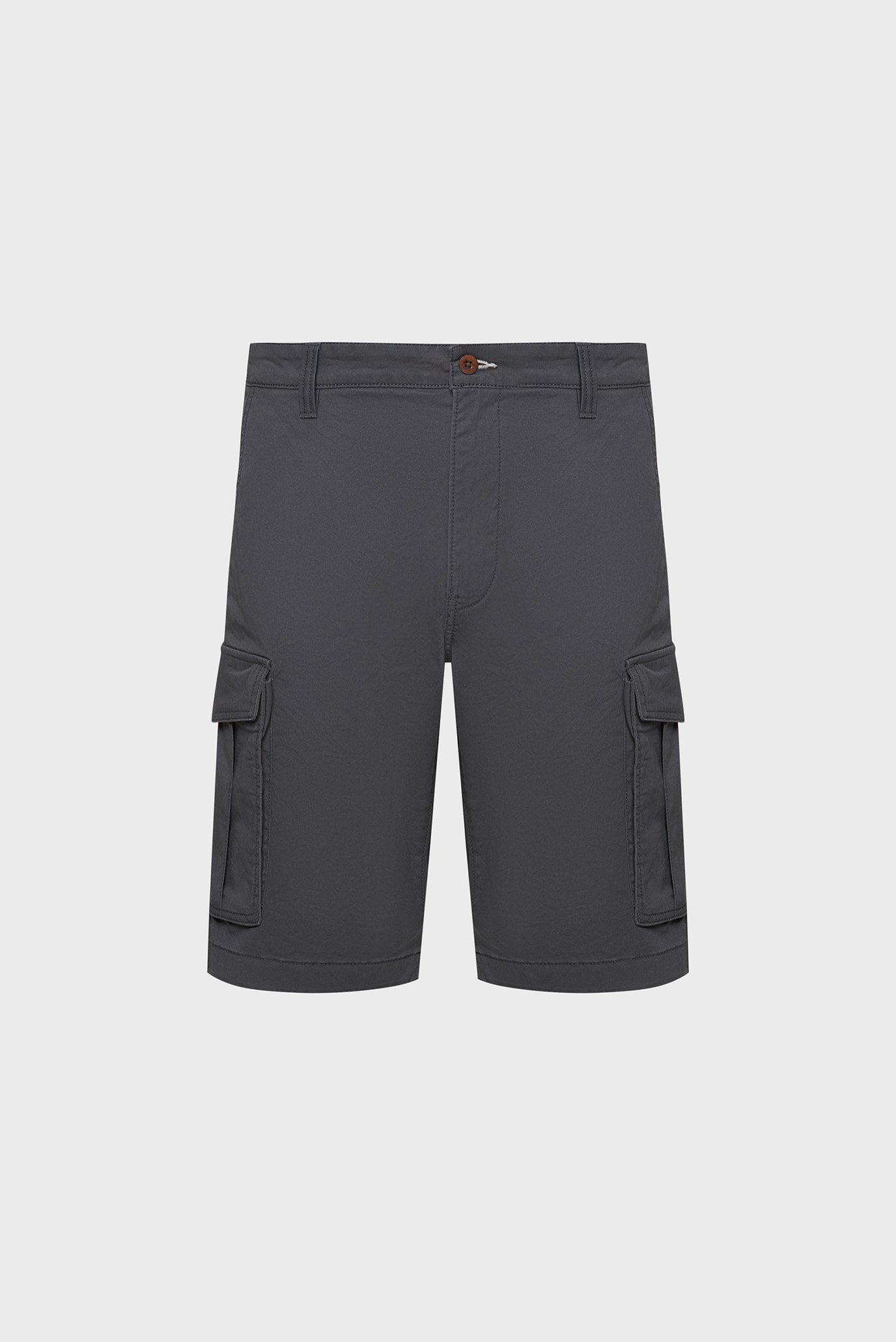 Мужские серые шорты RELAXED TWILL CARGO SHORTS Серый 30 Gant 205069 Мужские серые шорты RELAXED TWILL CARGO SHORTS Серый 30 Gant 205069