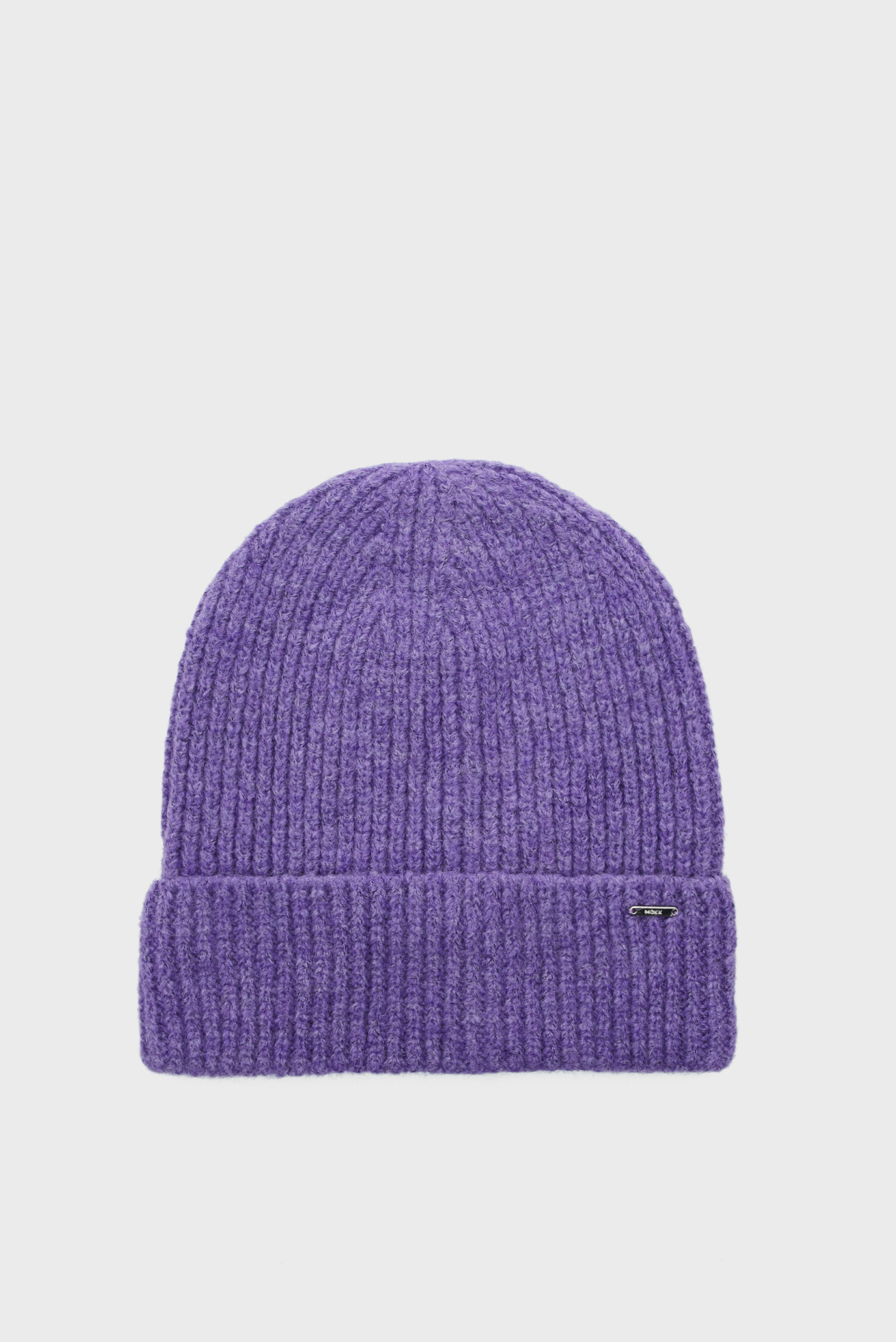 Жіноча фіолетова шапка 1