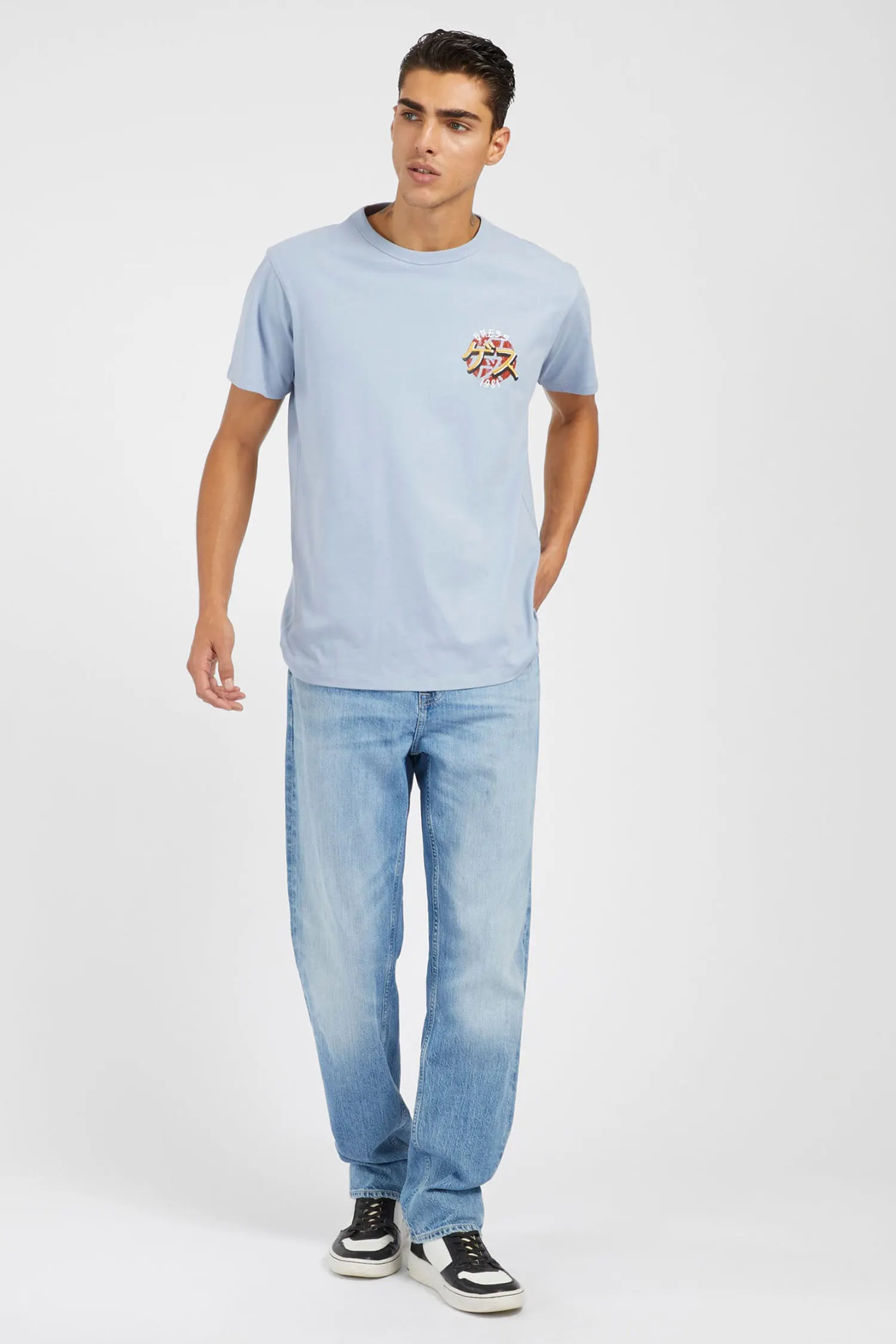 Чоловічі блакитні джинси 2