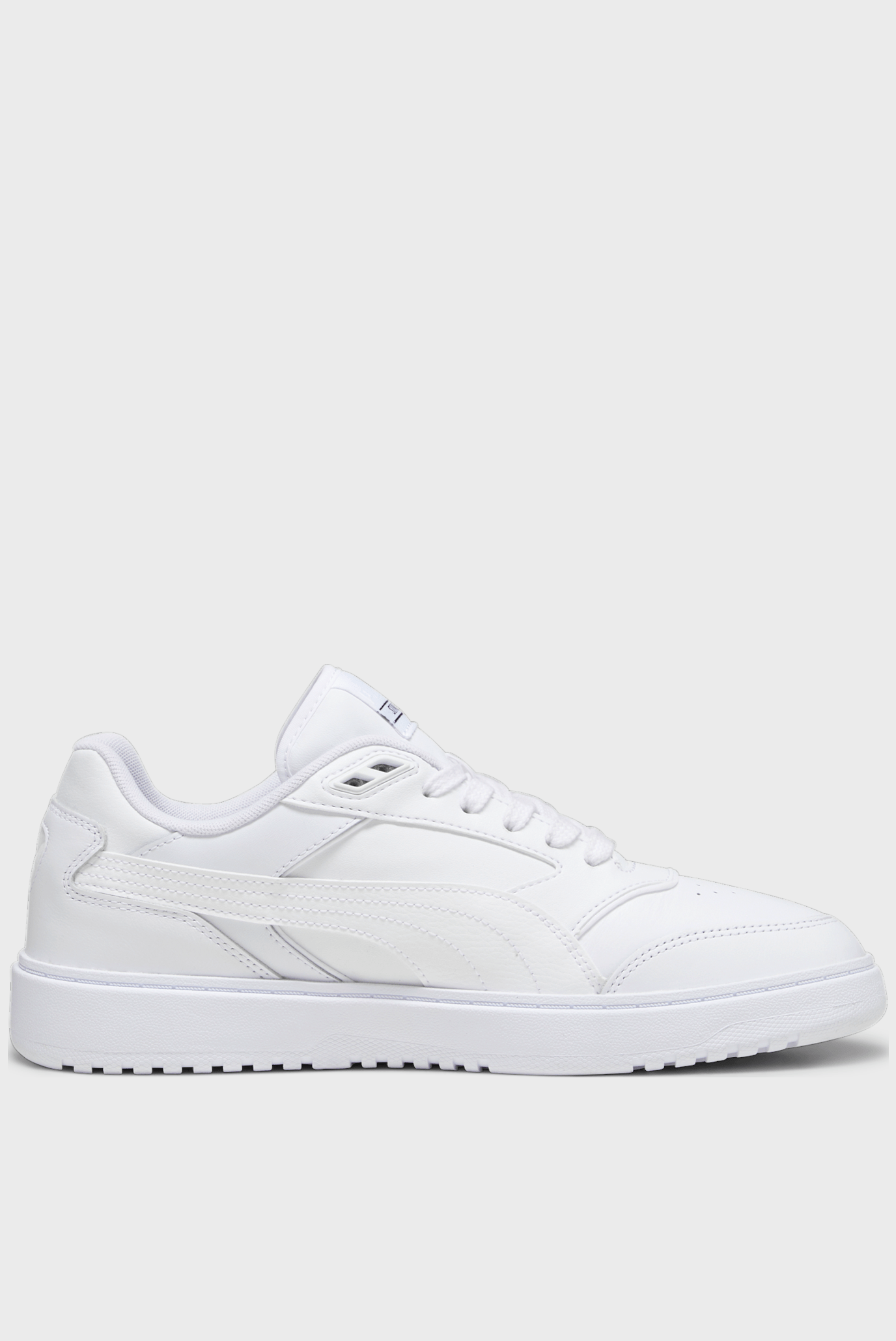 Мужские белые сникерсы PUMA Doublecourt 1