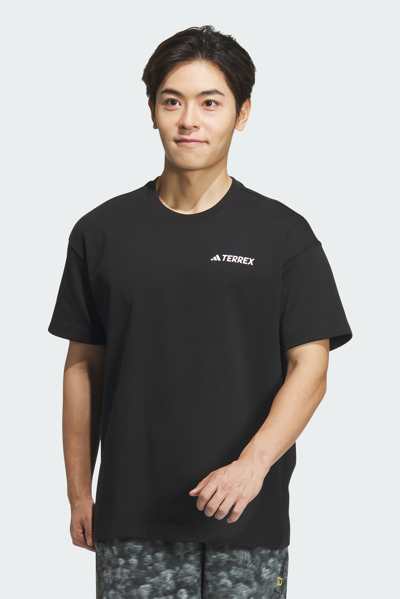 Мужская черная футболка National Geographic Aeroready Graphic Short Sleeve 1