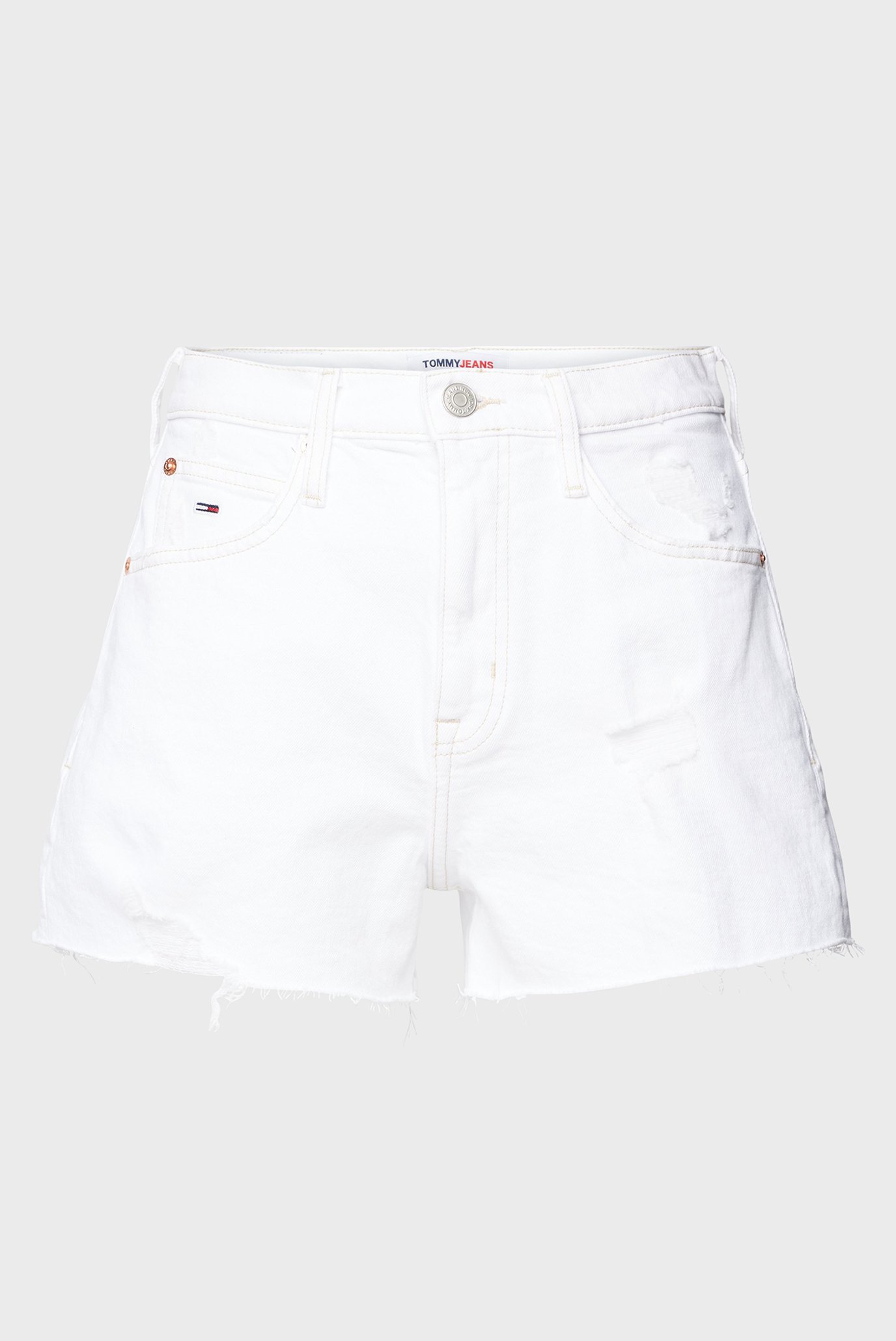 Женские белые джинсовые шорты HOT PANT 1