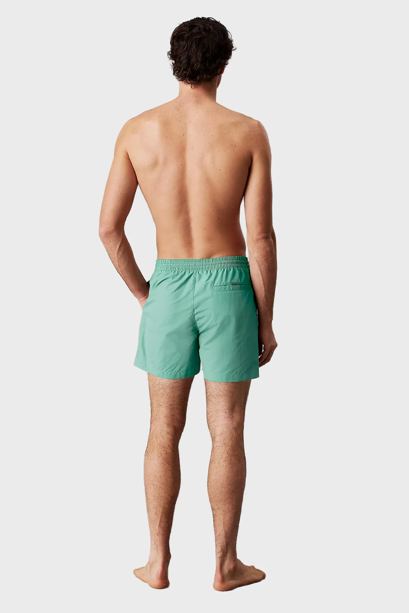 Мужские зеленые плавательные шорты MEDIUM DRAWSTRING 3
