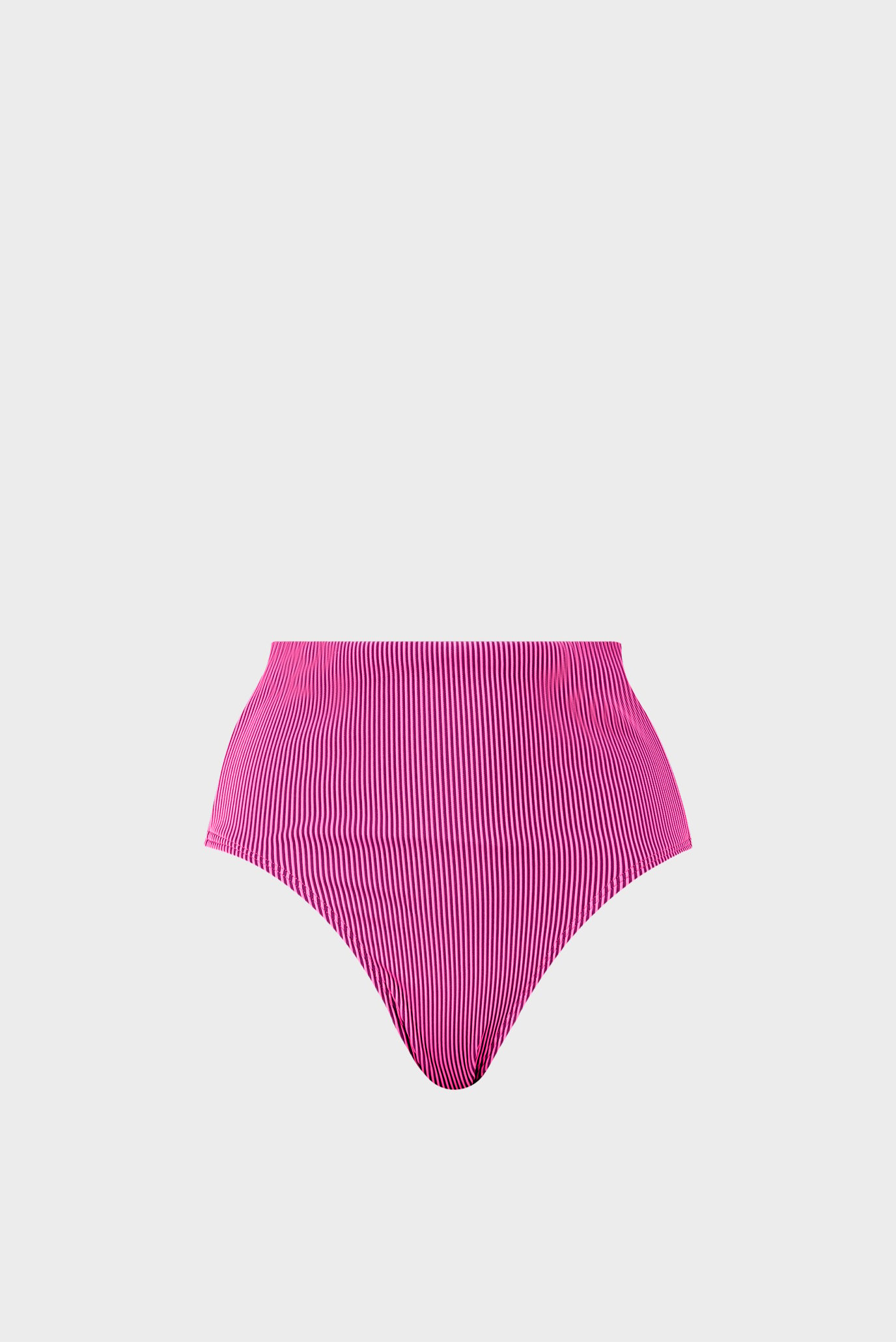Женский розовые трусики от купальника PUMA Swim Ribbed High Waist Women's Bikini Bottom 1
