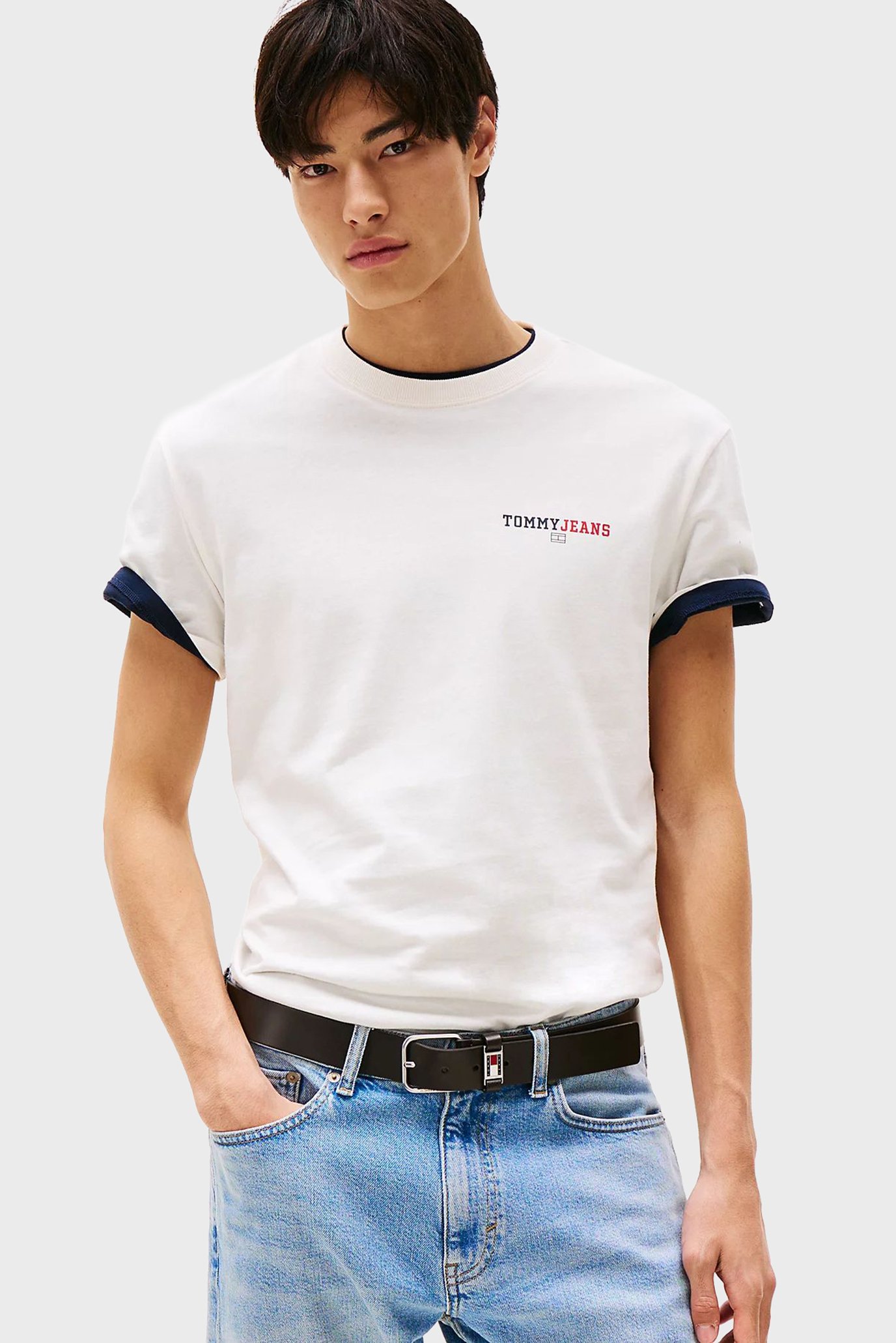 Мужская белая футболка TJM REG DNA GRAPHIC Белый XXL Tommy Jeans DM0DM20815 Мужская белая футболка TJM REG DNA GRAPHIC Белый XXL Tommy Jeans DM0DM20815