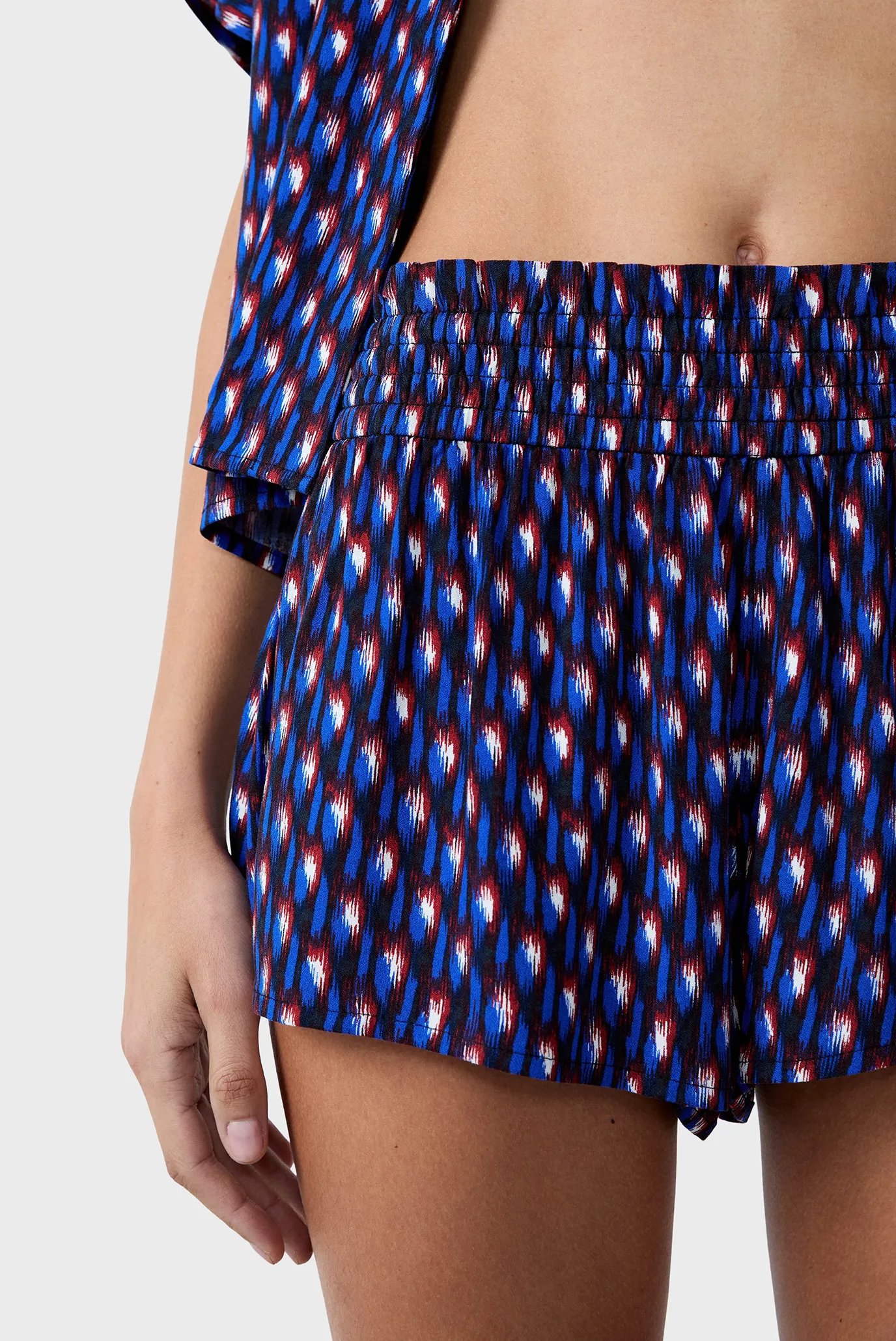 Жіночі темно-сині шорти з візерунком BERYL 2