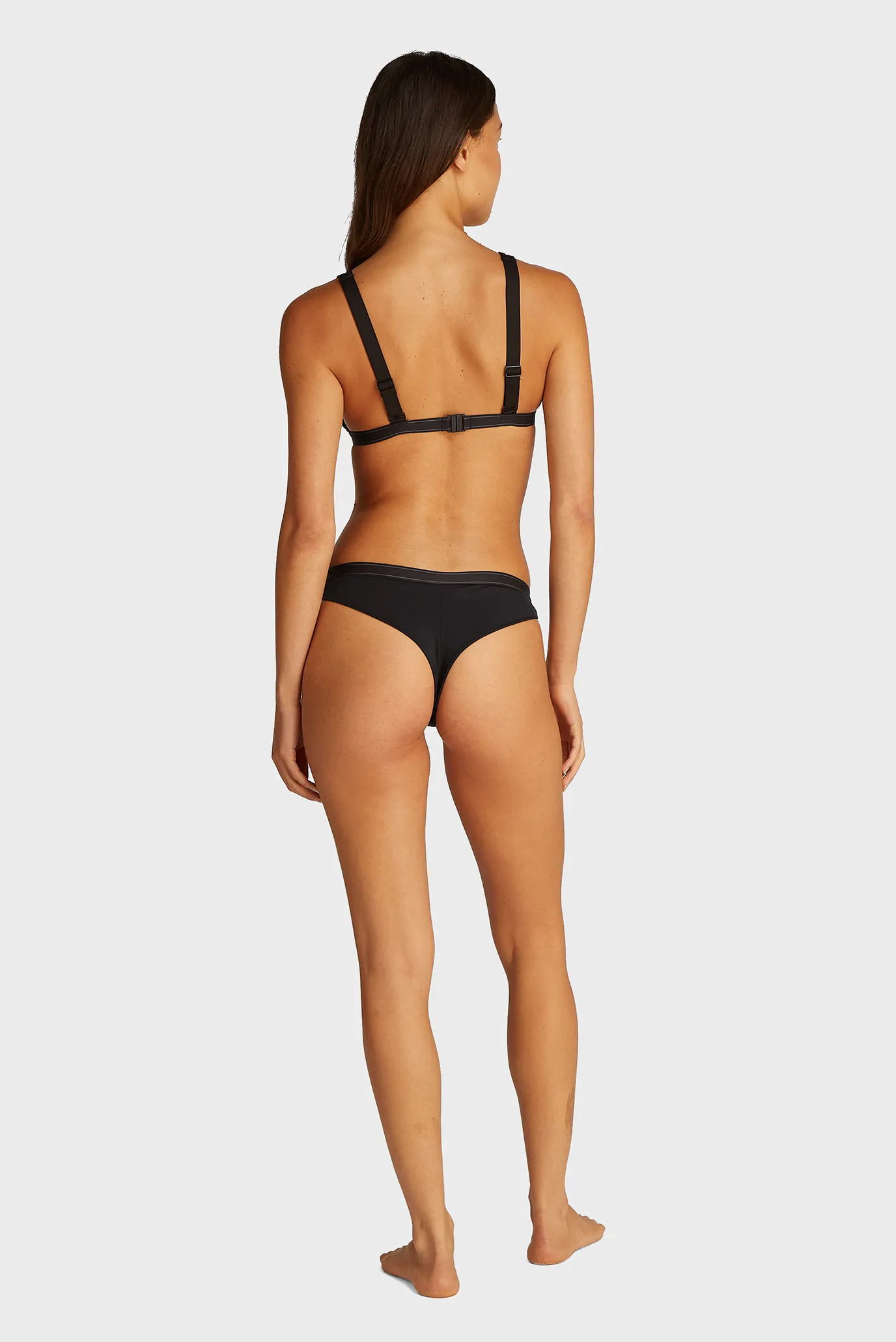 Женские черные трусики от купальника 3