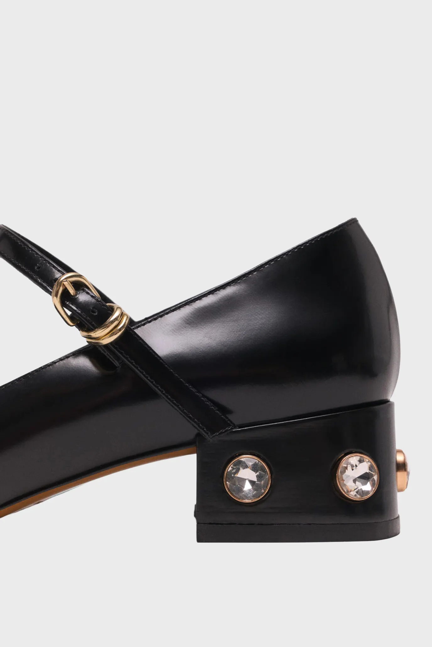 Жіночі чорні шкіряні балетки 2