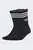Чорні шкарпетки (3 пари) 3-Stripes Crew