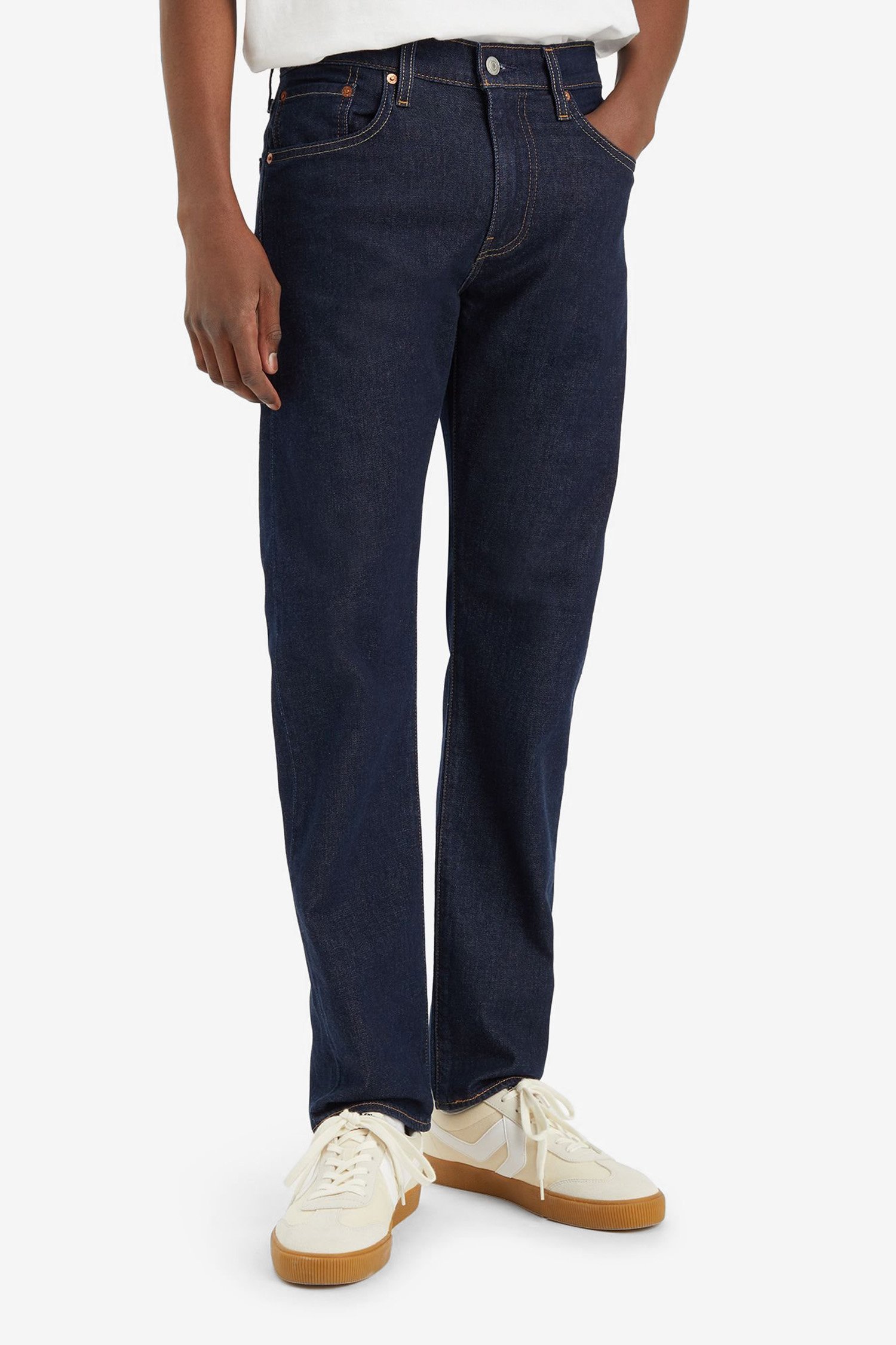 Чоловічі темно-сині джинси 502™ 1
