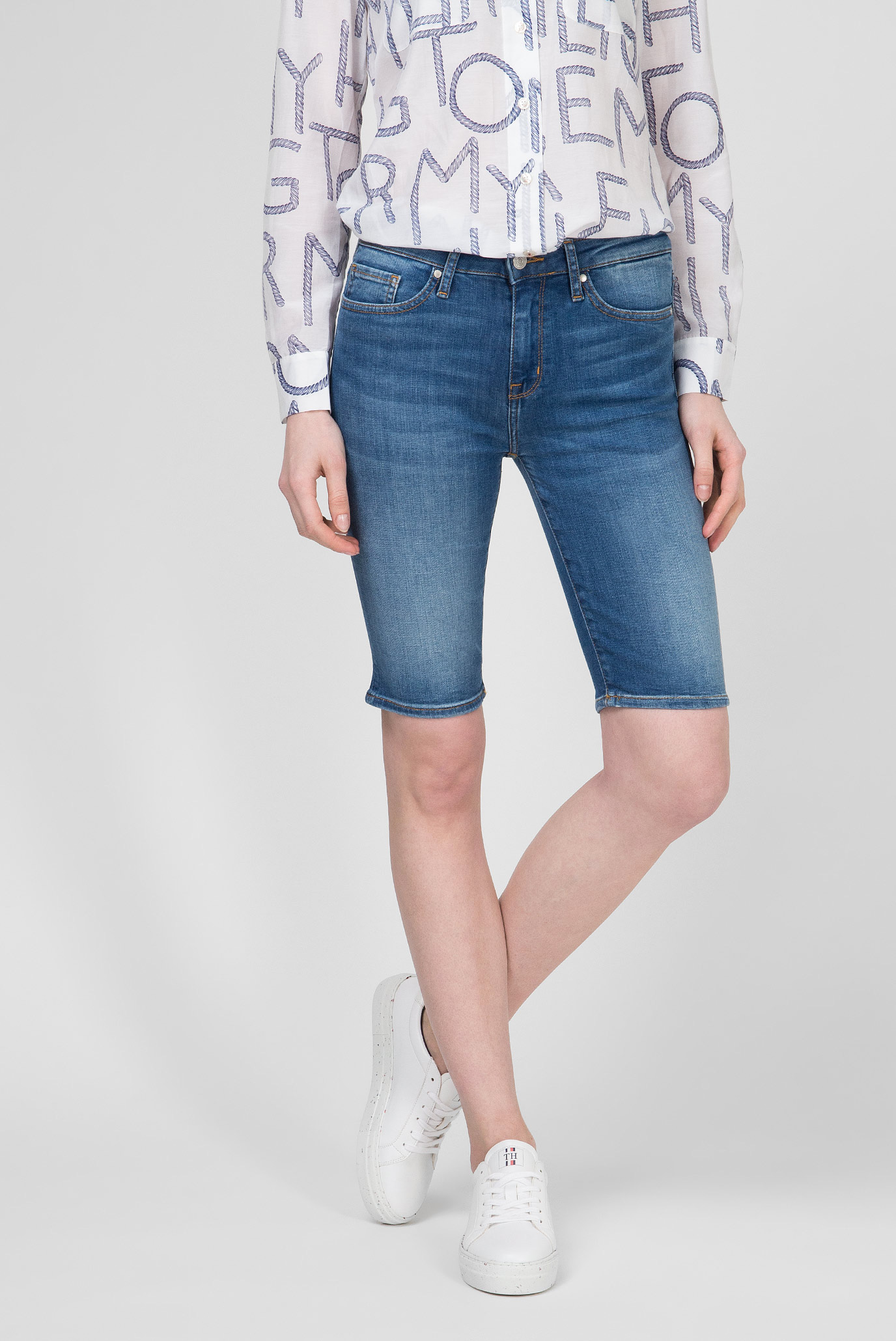 Жіночі сині джинсові шорти VENICE SLIM BERMUDA ELFIE 1