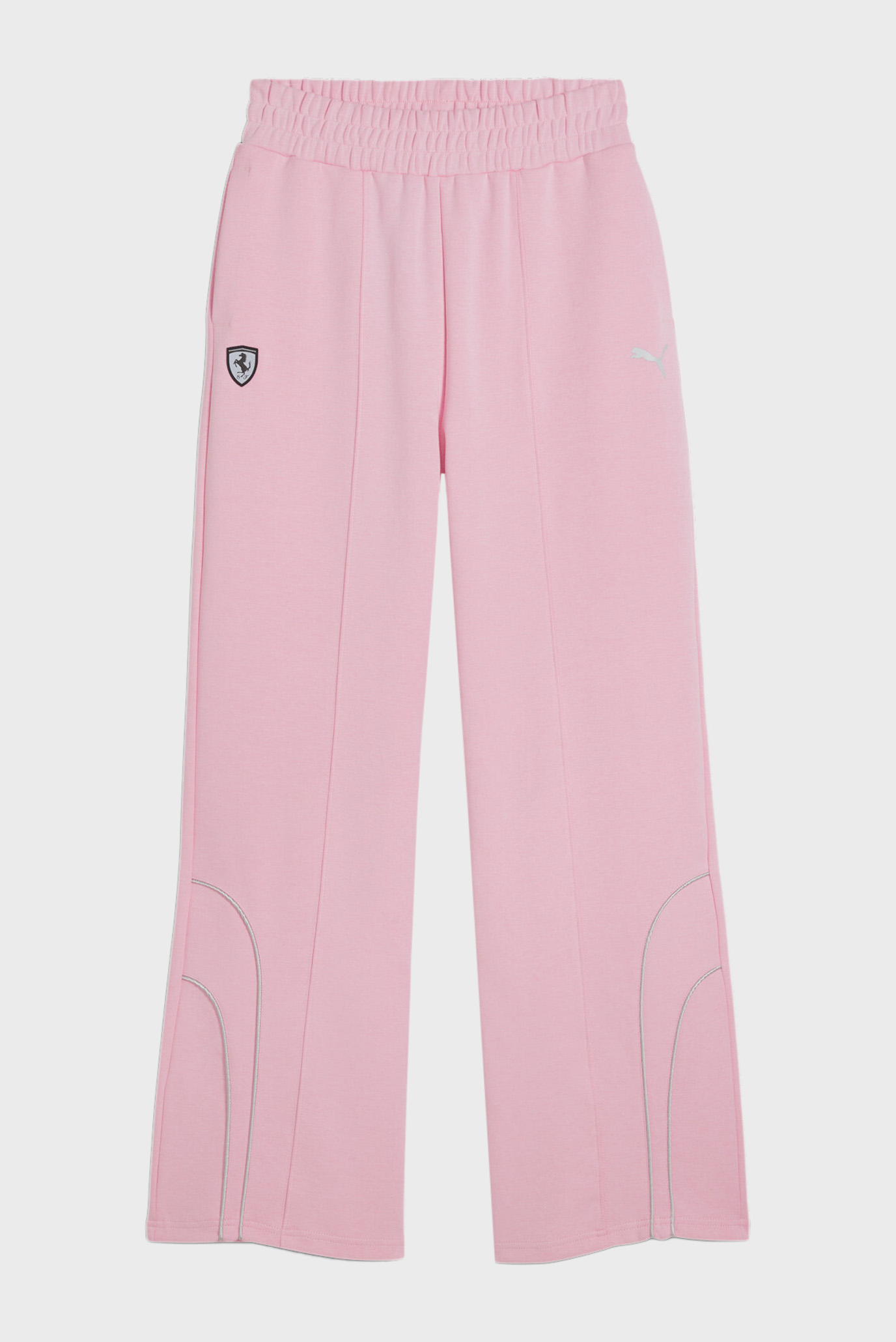 Женские розовые спортивные брюки Scuderia Ferrari Style Women's Motorsport Pants 1