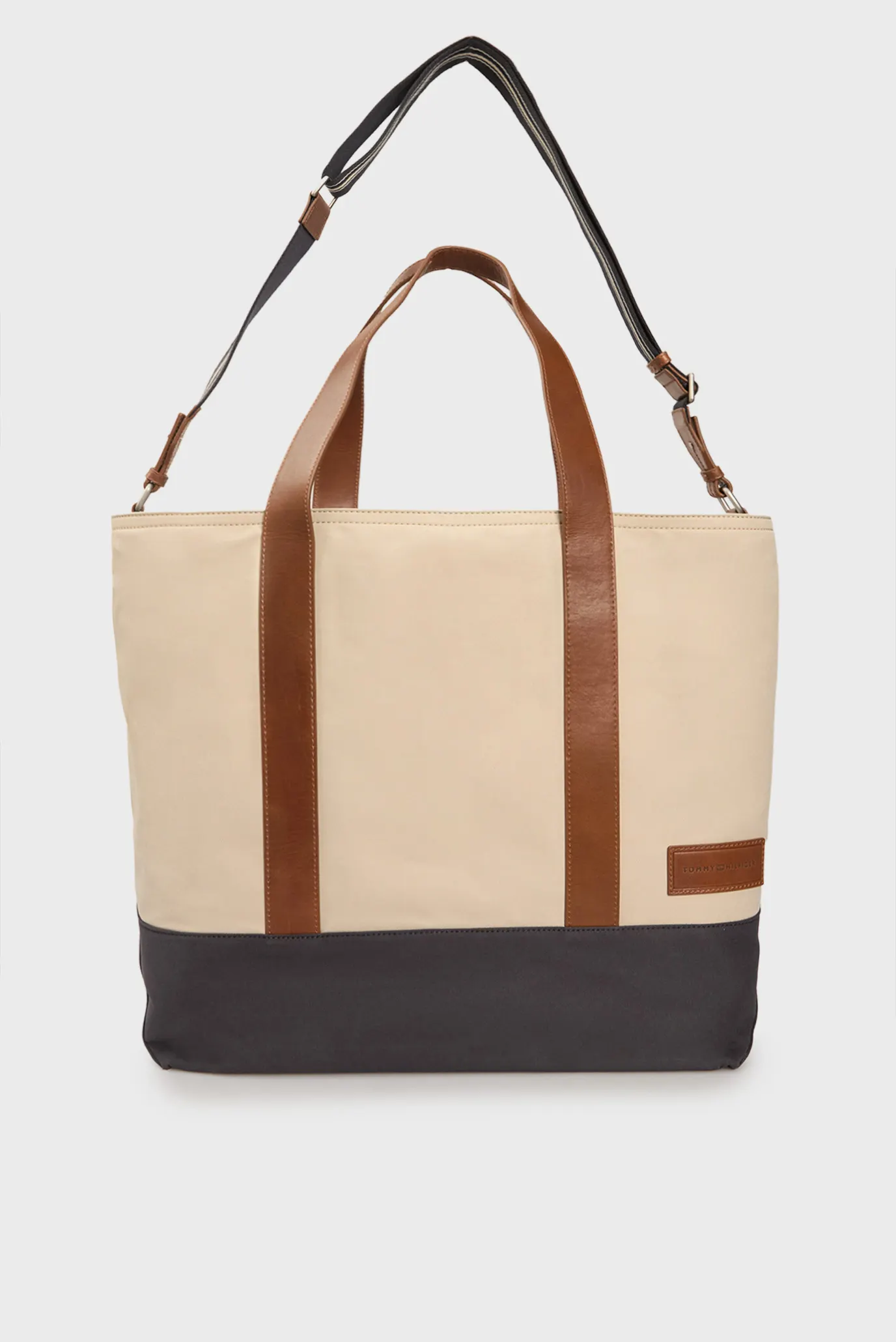 Бежева сумка TH CASUAL TOTE 6