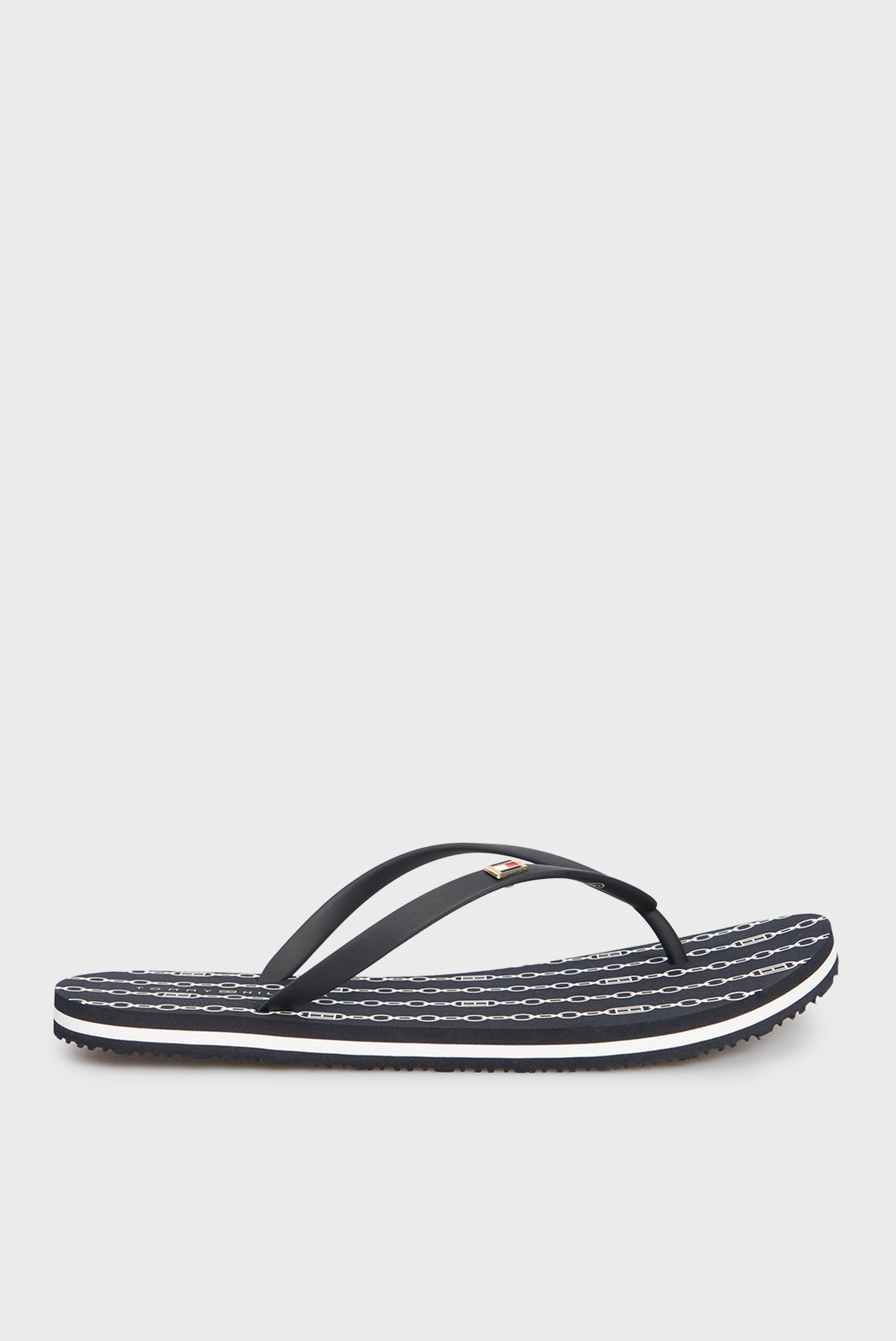 Женские темно-синие вьетнамки с узором TH STRIPES WEDGE BEACH SANDAL Синий 36 Tommy Hilfiger FW0FW08518 Женские темно-синие вьетнамки с узором TH STRIPES WEDGE BEACH SANDAL Синий 36 Tommy Hilfiger FW0FW08518