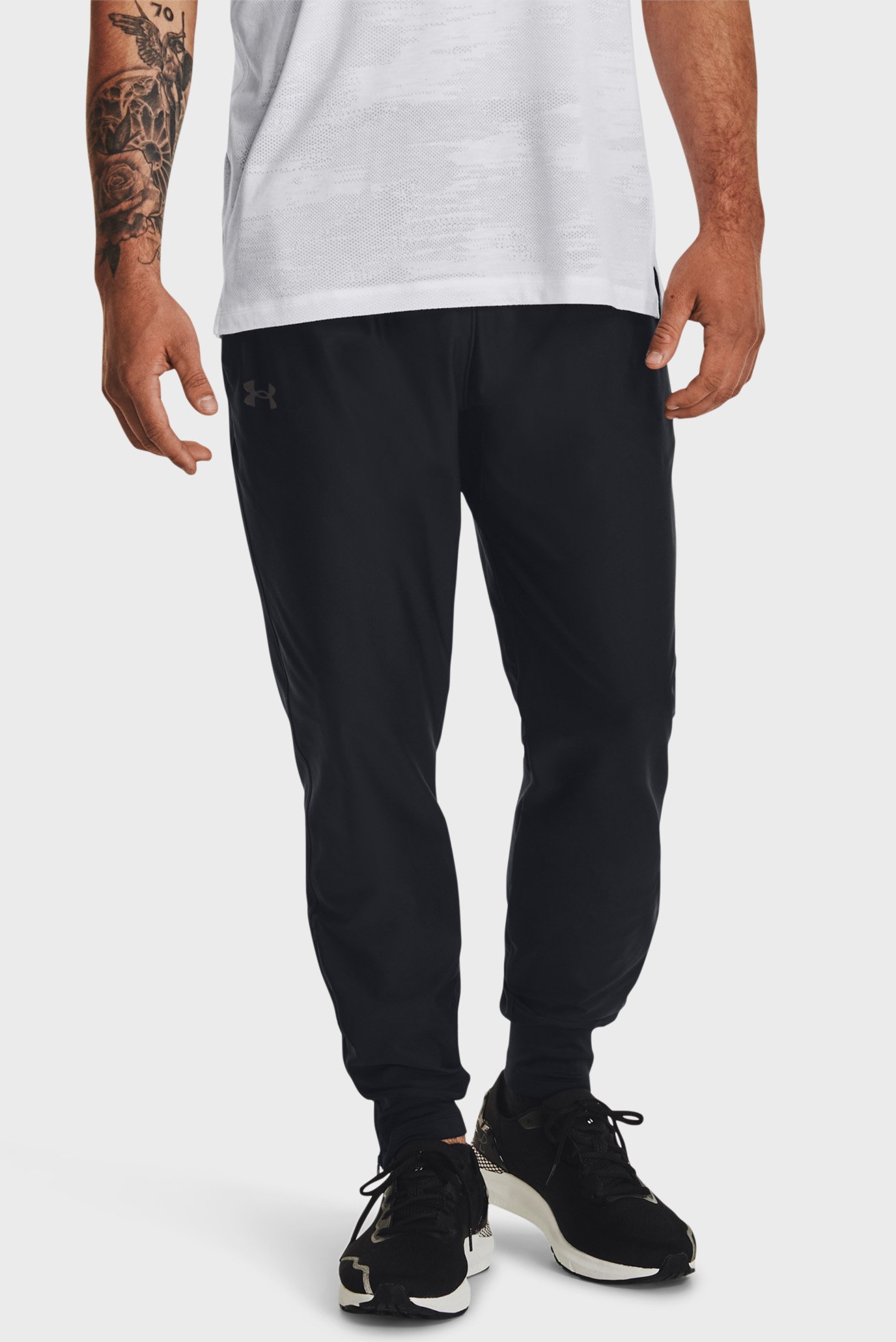 Мужские черные спортивные брюки QUALIFIER RUN ELITE PANT 1