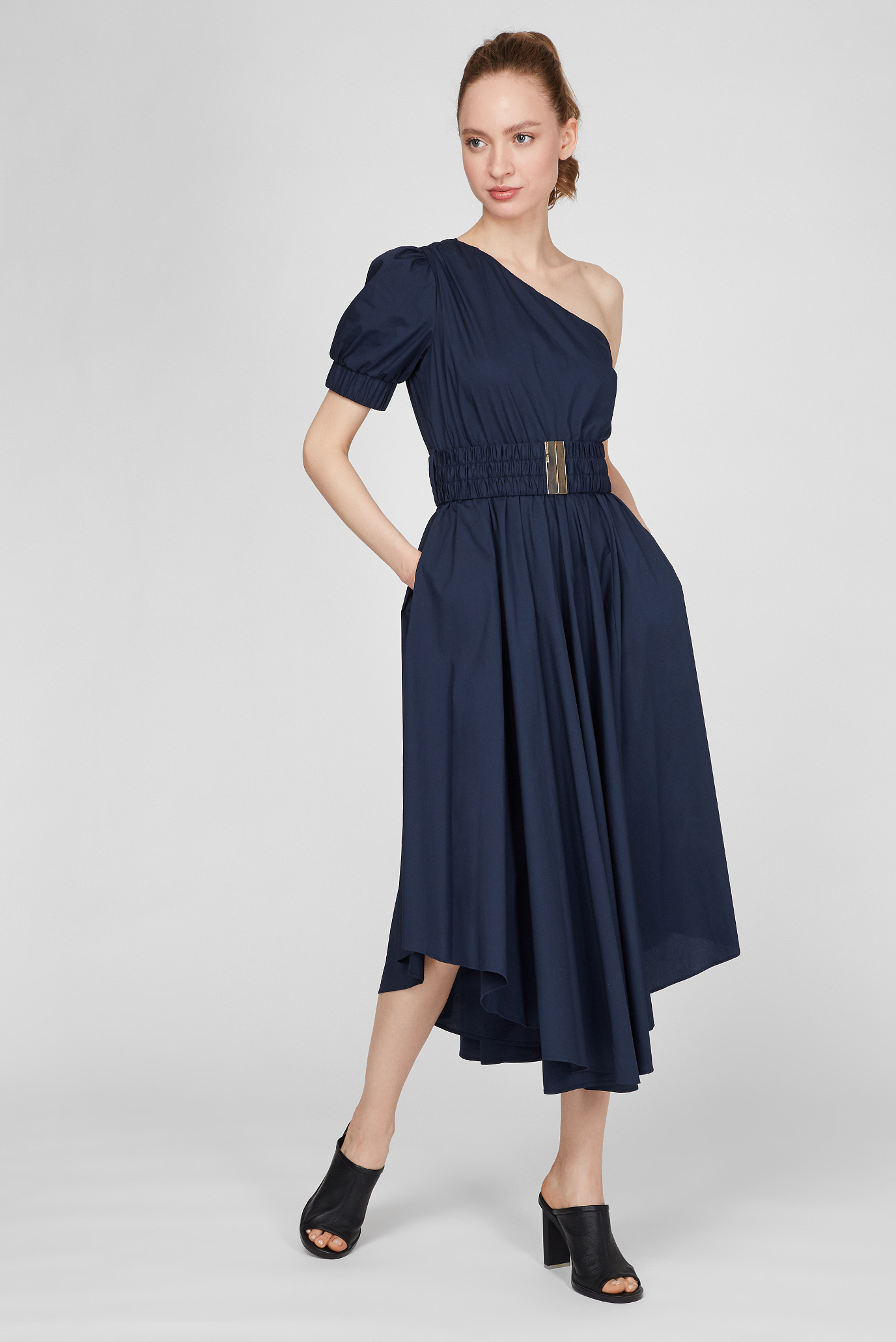 Женское темно-синее платье Michael Kors MS1800NF4C_409 — MD-Fashion