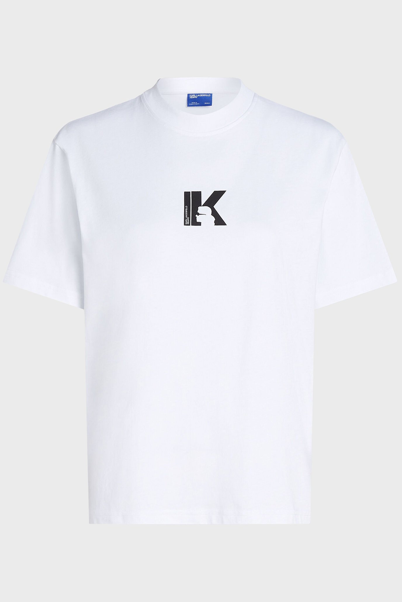 Жіноча біла  футболка KLJ REG SS K-LOGO TEE 1