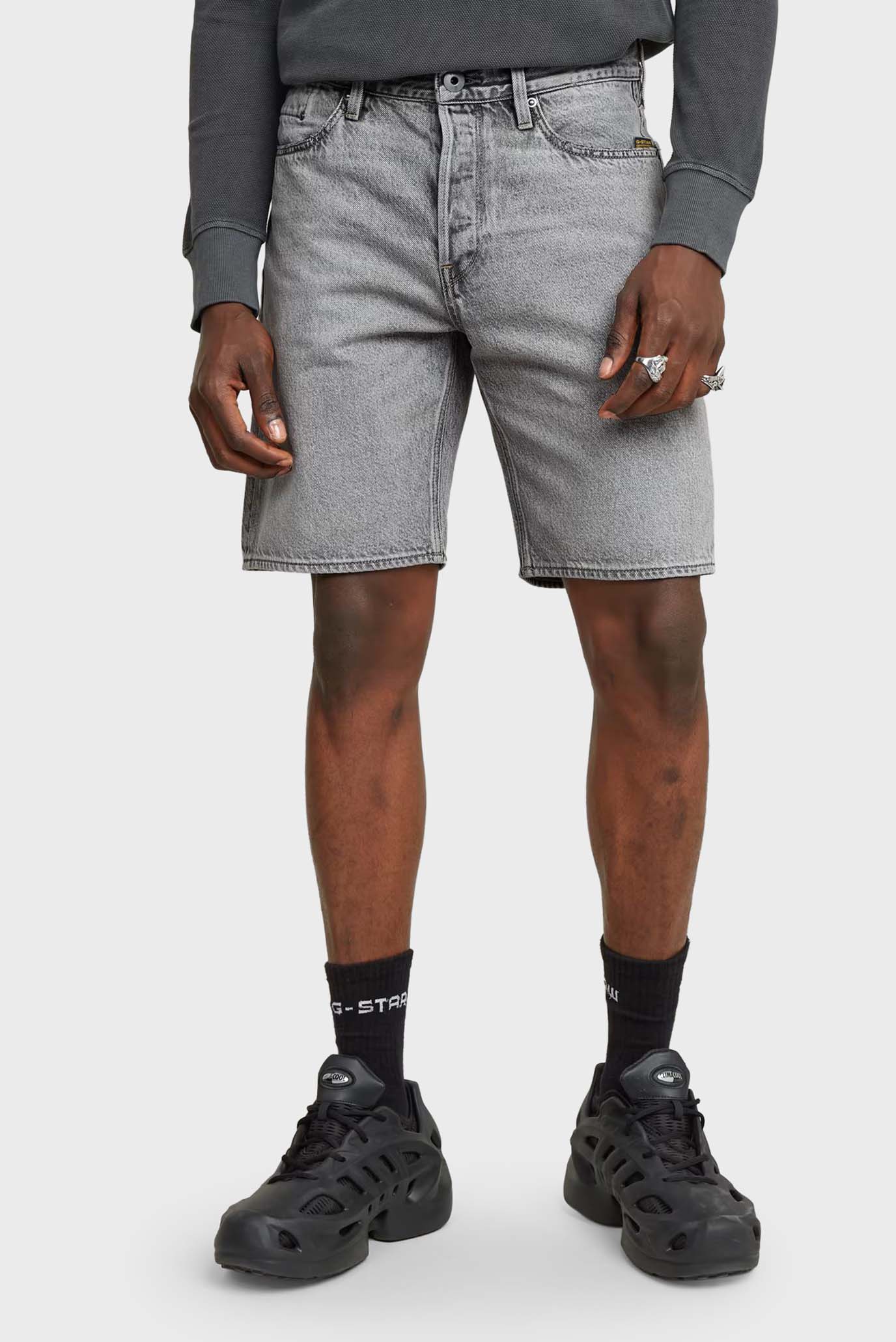 Мужские серые джинсовые шорты Dakota Серый 34 G-Star RAW D24411,D933 Мужские серые джинсовые шорты Dakota Серый 34 G-Star RAW D24411,D933