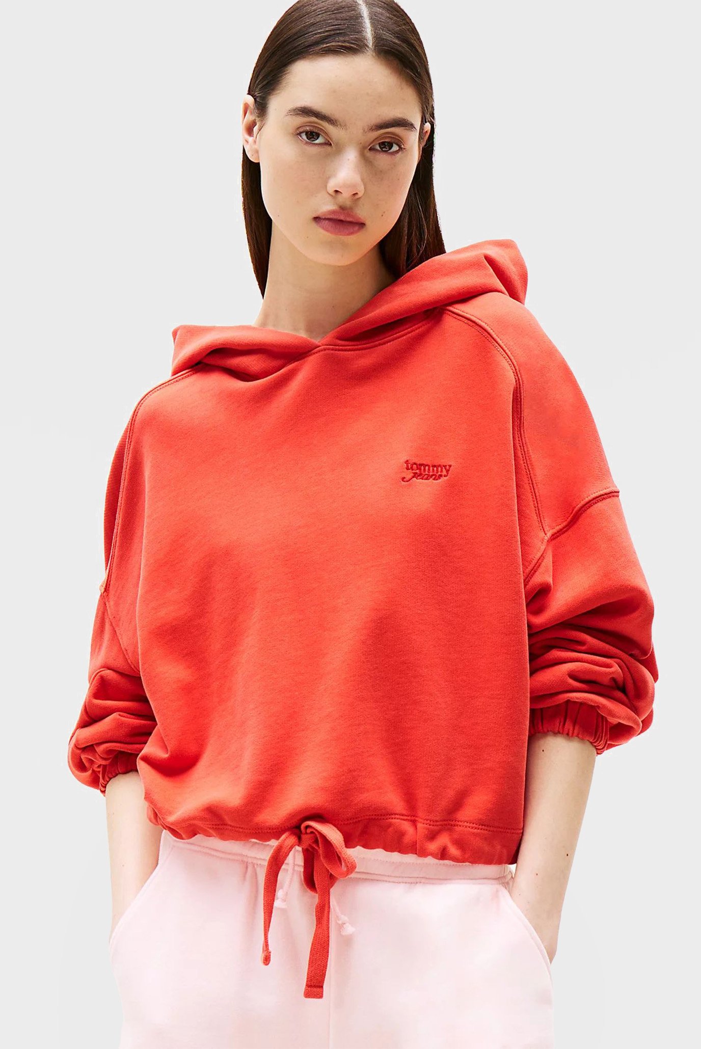 Женское оранжевое худи CRP GMD SCRIPT HOODIE 1