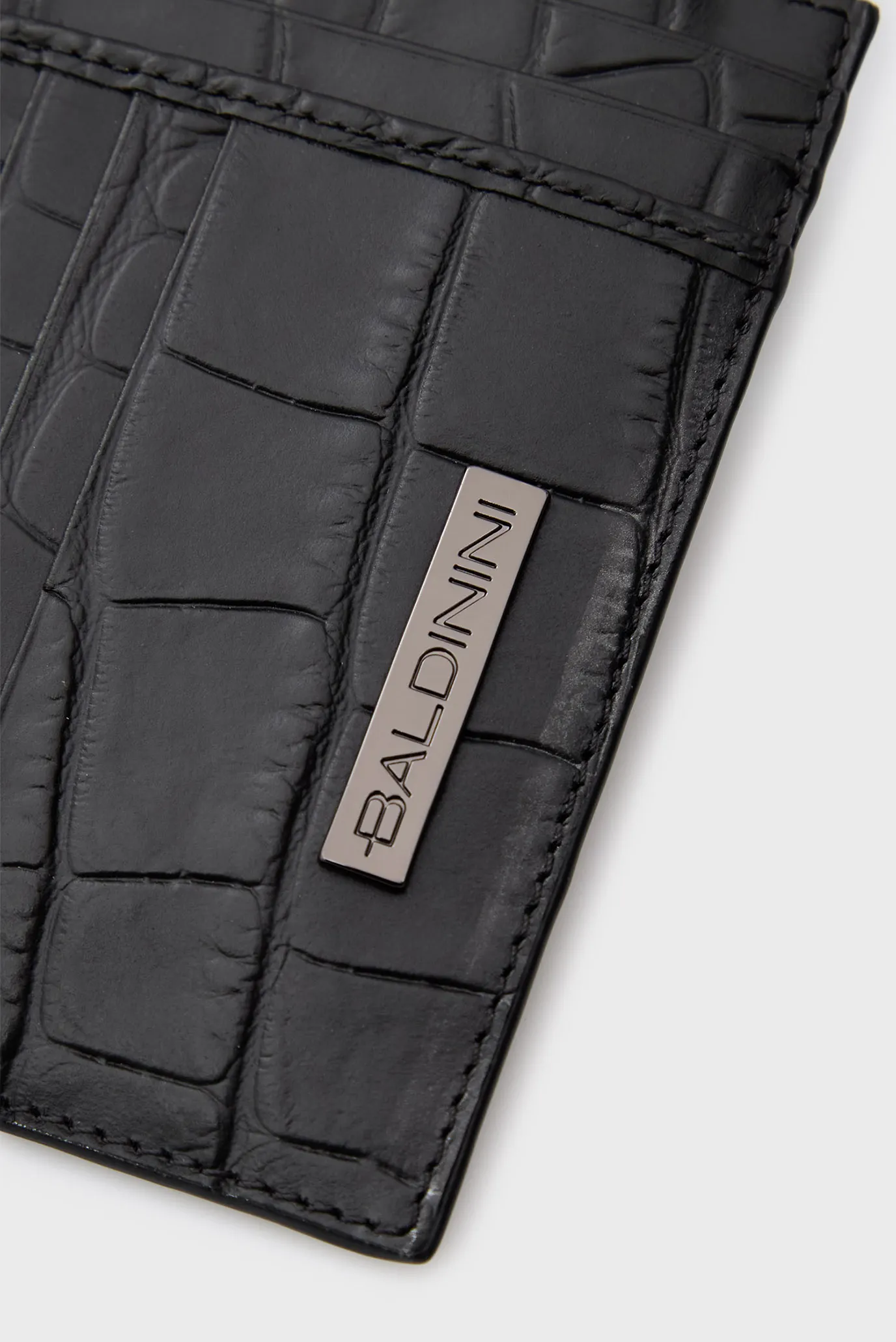 Чоловічий чорний шкіряний гаманець 4