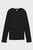 Женский черный лонгслив ESS ELEVATED Long Sleeve Top Women