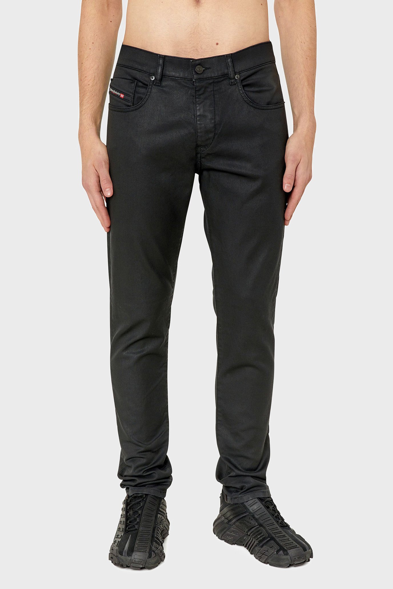 Чоловічі чорні джинси D-STRUKT-Z-NE 1